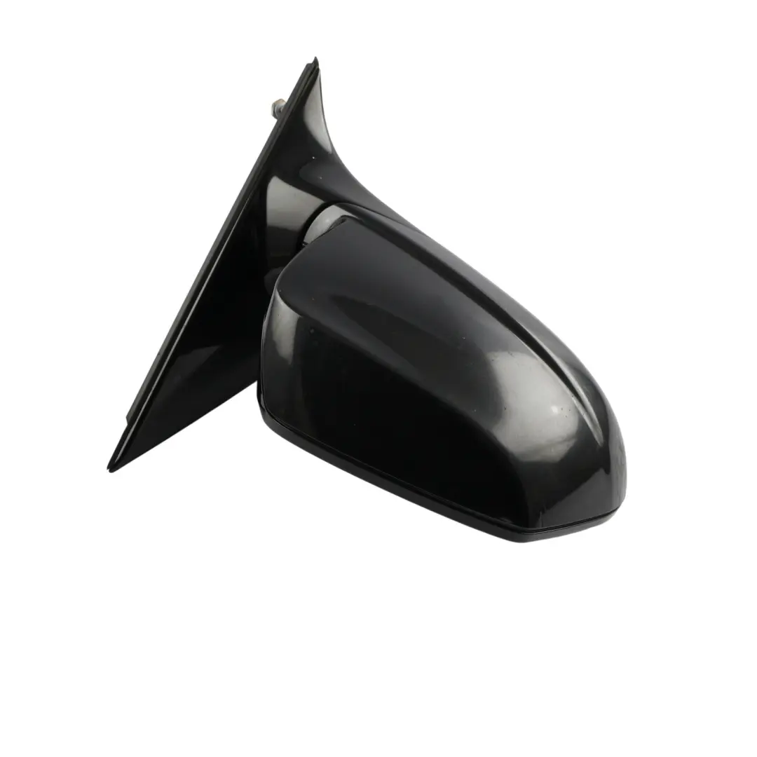 BMW F10 Side View Wing Mirror Heated Right O/S Black Sapphire Metallic - 475 - SKU RHD-7322496-BS - Part number 7322496