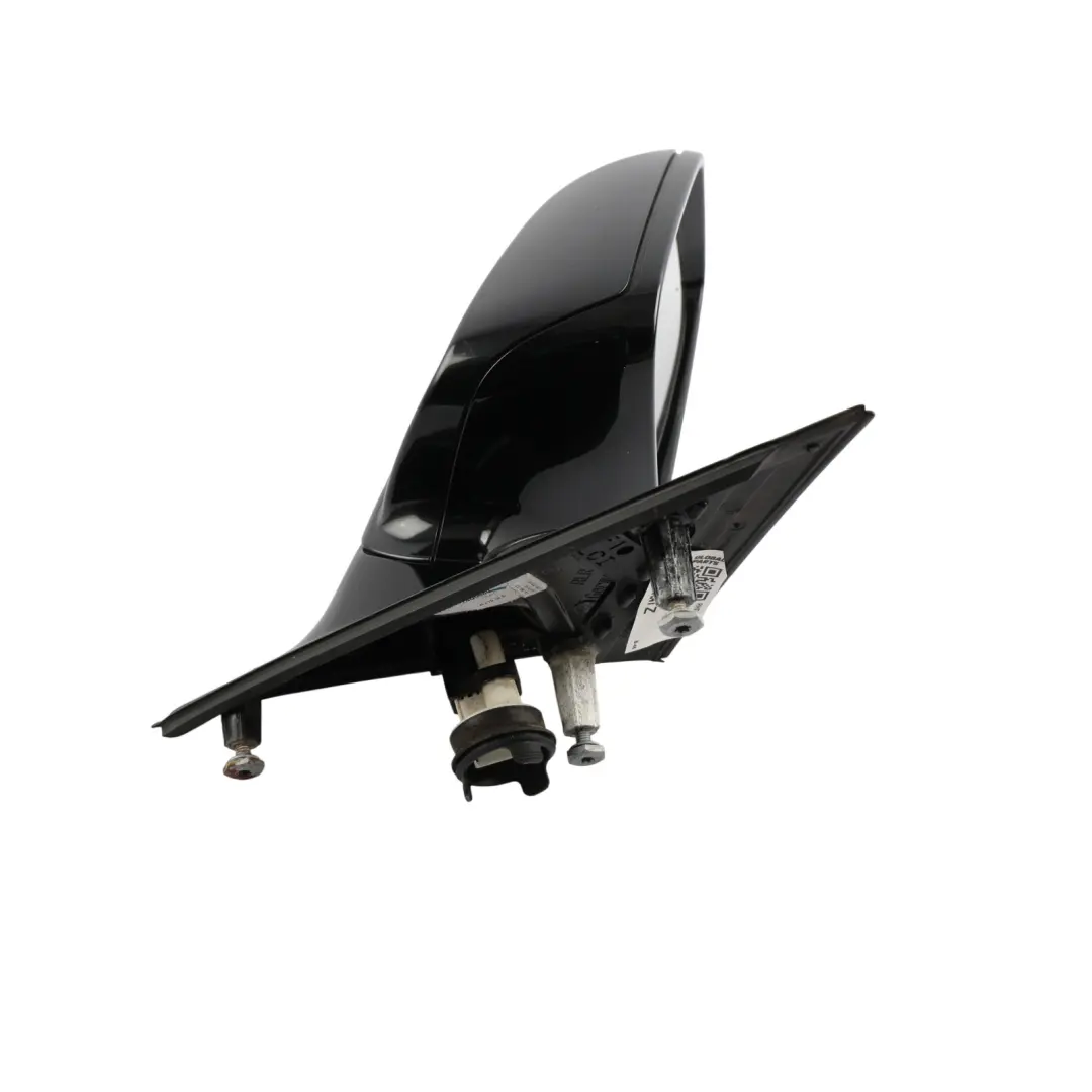 BMW F10 Side View Wing Mirror Heated Right O/S Black Sapphire Metallic - 475 - SKU RHD-7322496-BS - Part number 7322496