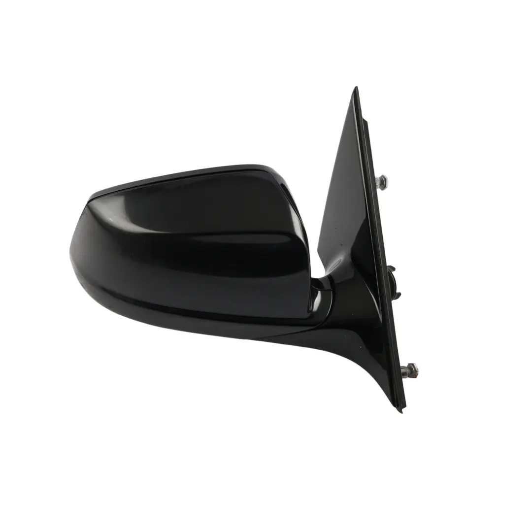 BMW F10 Side View Wing Mirror Heated Right O/S Black Sapphire Metallic - 475 - SKU RHD-7322496-BS - Part number 7322496