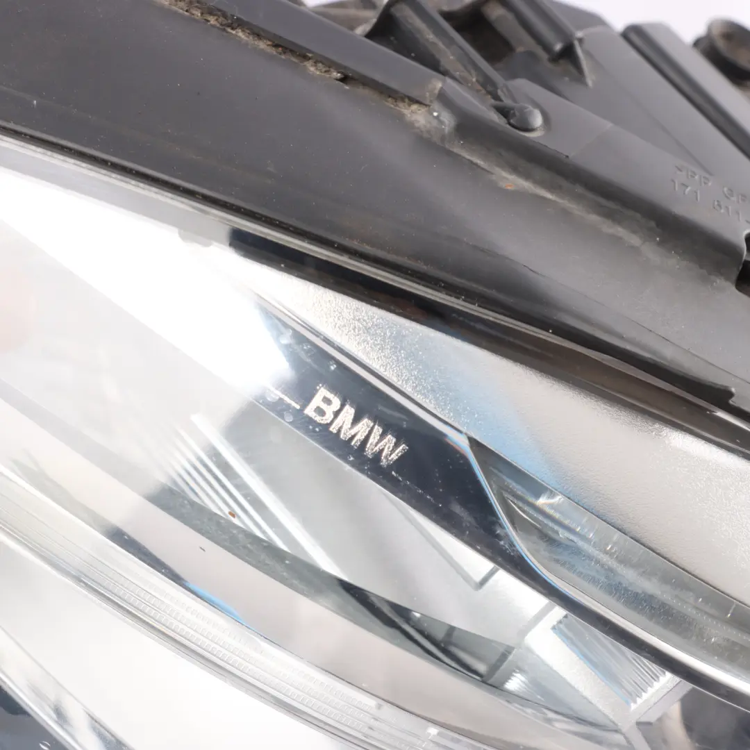 Headlight BMW F10 F11 LCI Xenon LED Front Lamp Right O/S 7317134 to with Part number 7343914 Headlight BMW F10 F11 LCI Xenon LED Front Lamp Right O/S 7317134 - SKU RHD-7343914-1 - Part number 7343914