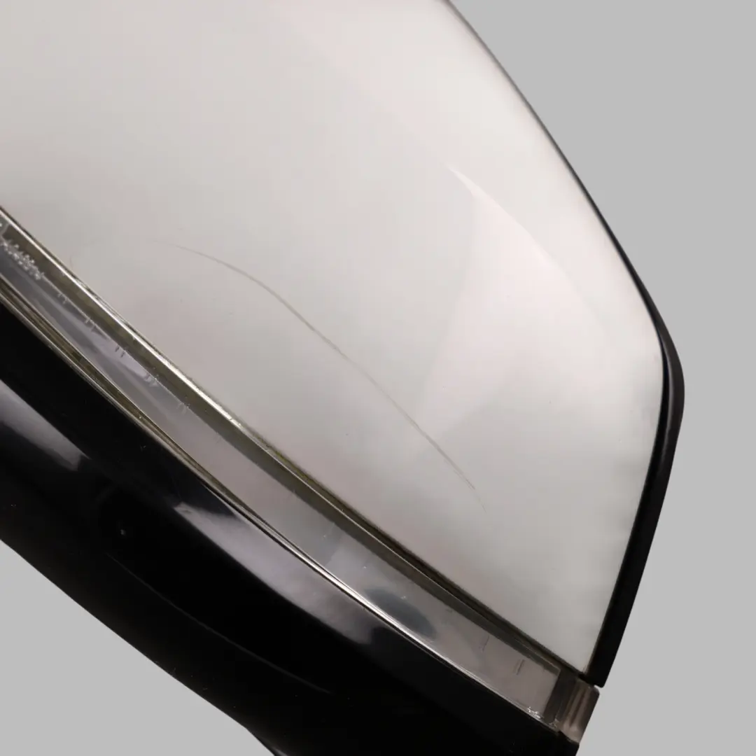 High Gloss Heated Left Wing Mirror N/S Alpinweiss White to BMW F30 F31 with Part number 7345659 BMW F30 F31 High Gloss Heated Left Wing Mirror N/S Alpinweiss White - SKU RHD-7345659-AW - Part number 7345659