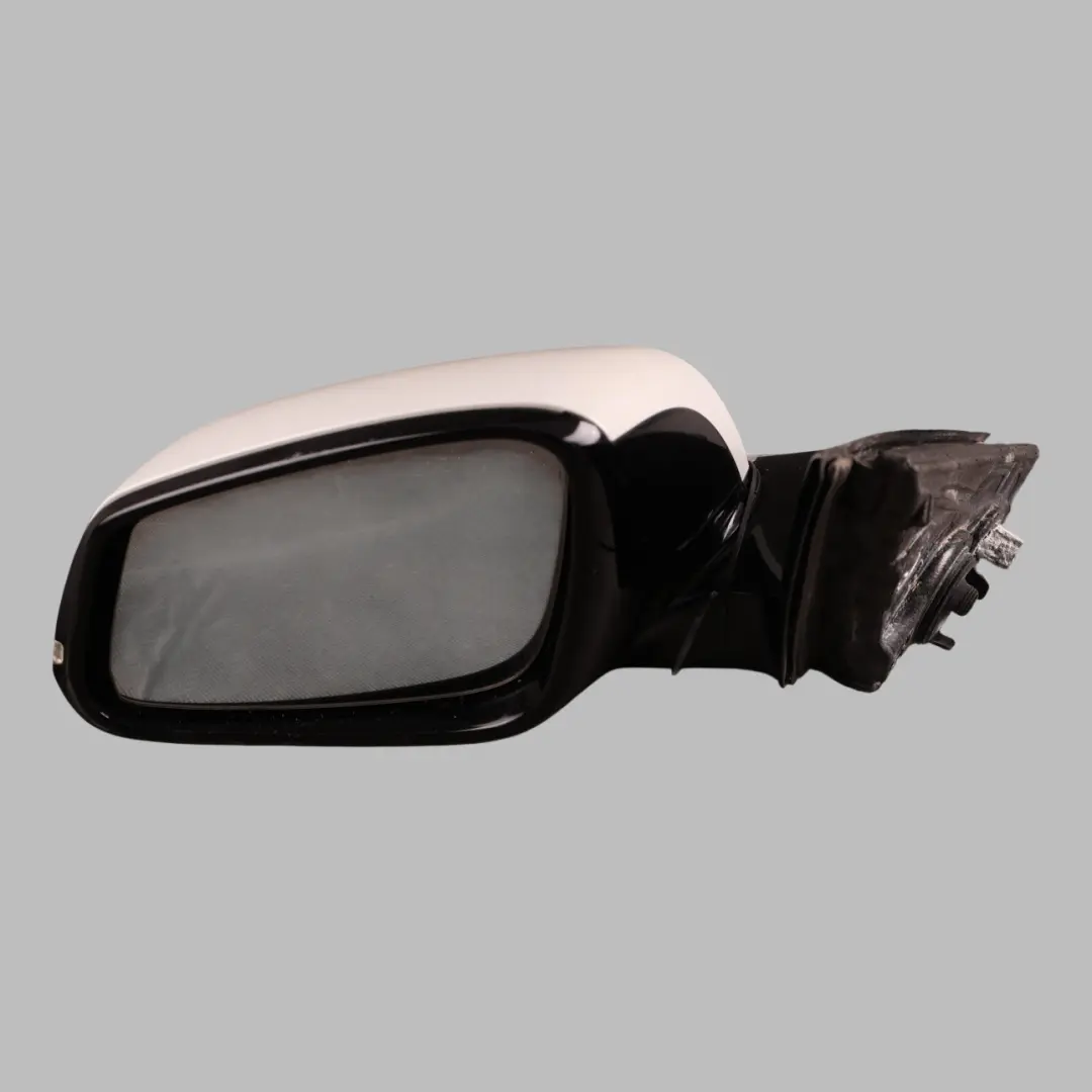  Wing Mirror BMW F30 F31 High Gloss Heated Left N/S Alpinweiss Alpine White 300 - SKU RHD-7345659-AW1 - Part number 7345659