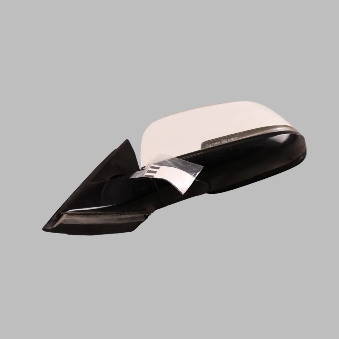  Wing Mirror BMW F30 F31 High Gloss Heated Left N/S Alpinweiss Alpine White 300 - SKU RHD-7345659-AW1 - Part number 7345659