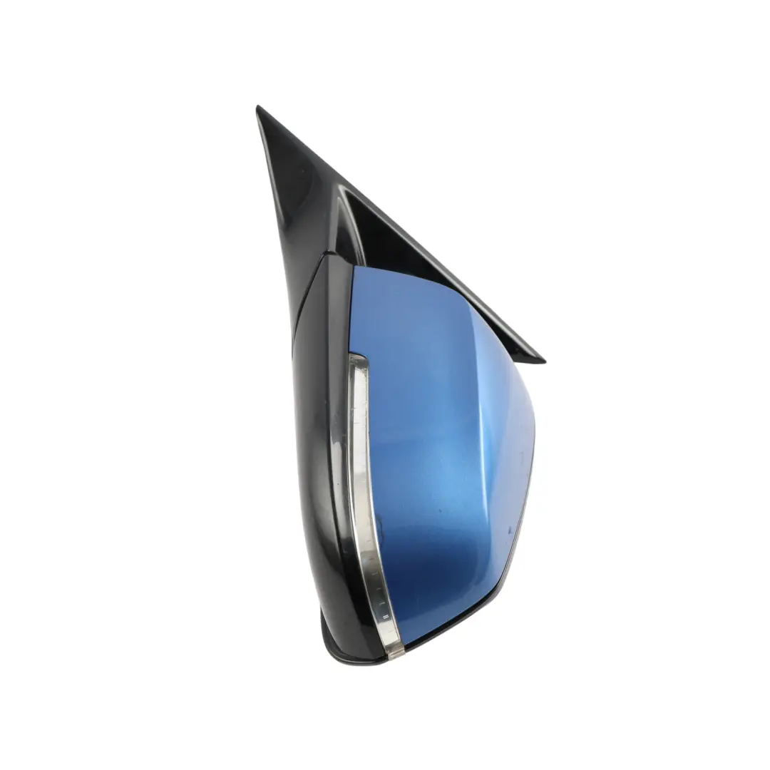  Wing Mirror BMW F30 F31 High Gloss Heated Left N/S Estorilblau Estoril Blue B45 - SKU rhd-7345659-EB - Part number 7345659