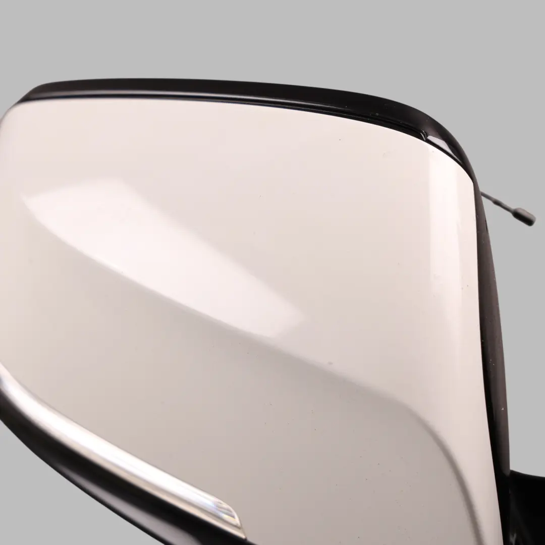 BMW F30 F31 High Gloss Heated Right Wing Mirror O/S Alpinweiss White - SKU RHD-7345660-AW - Part number 7345660