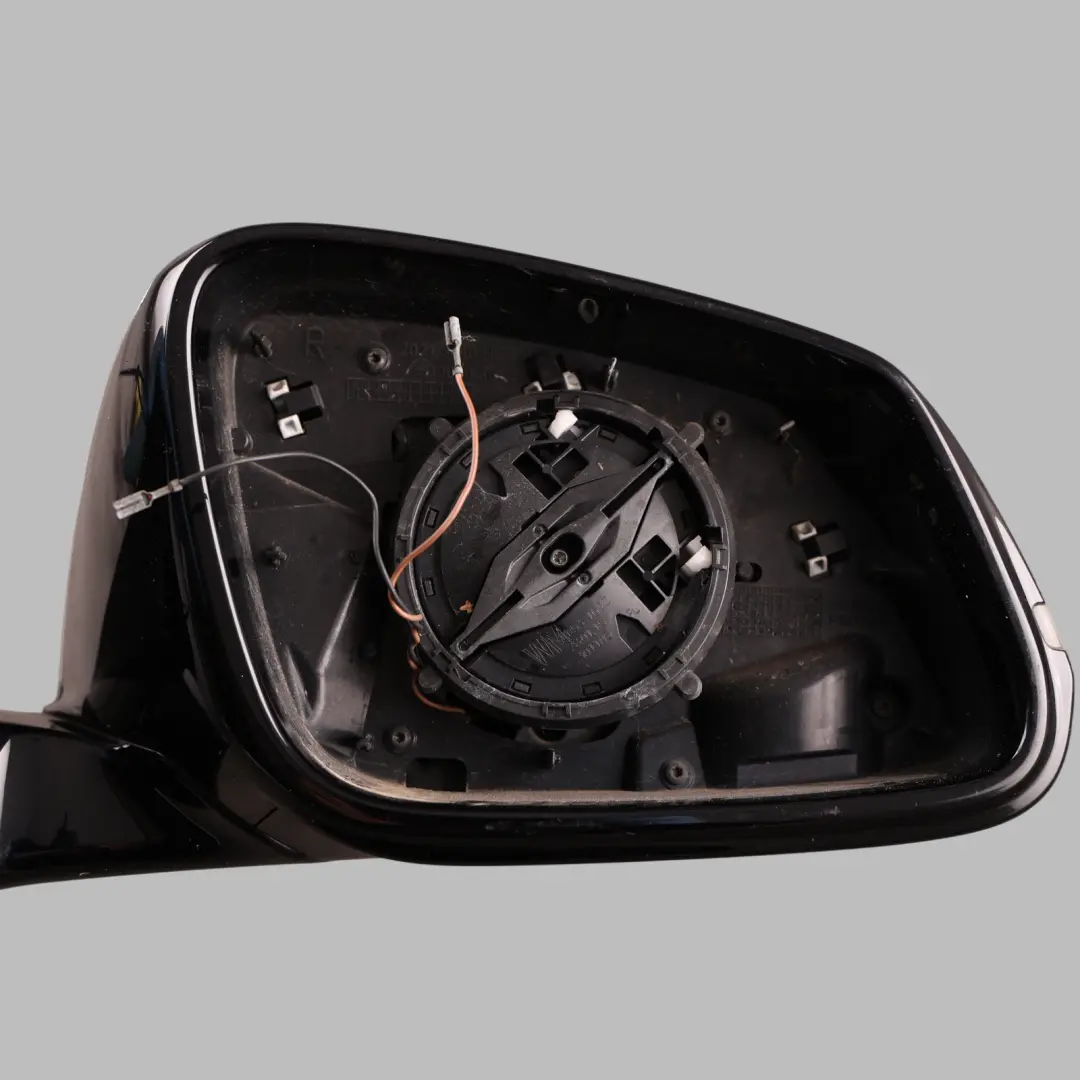 High Gloss Heated Right Wing Mirror O/S Alpinweiss White to BMW F30 F31 with Part number 7345660 BMW F30 F31 High Gloss Heated Right Wing Mirror O/S Alpinweiss White - SKU RHD-7345660-AW - Part number 7345660