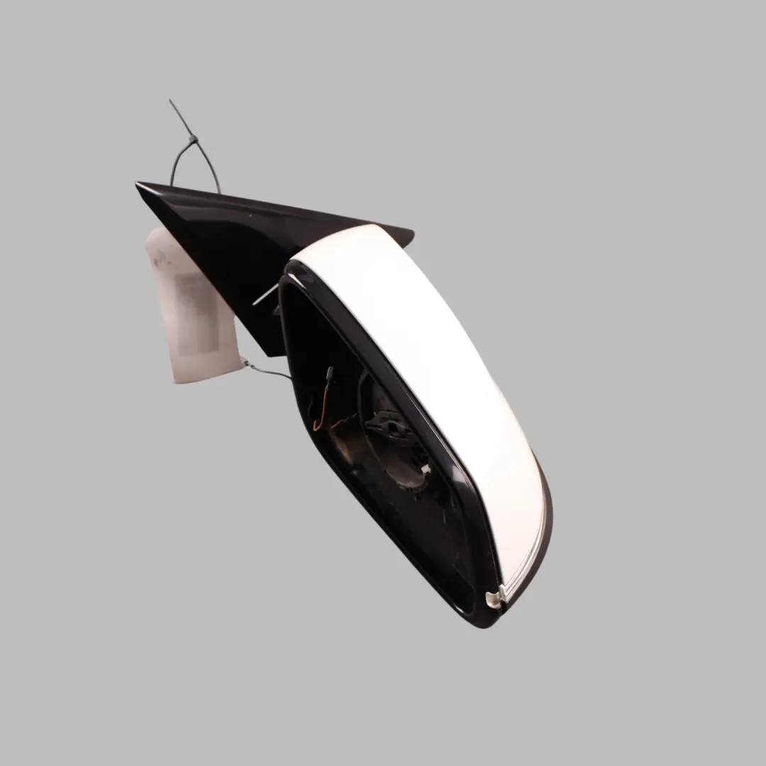 High Gloss Heated Right Wing Mirror O/S Alpinweiss White to BMW F30 F31 with Part number 7345660 BMW F30 F31 High Gloss Heated Right Wing Mirror O/S Alpinweiss White - SKU RHD-7345660-AW - Part number 7345660