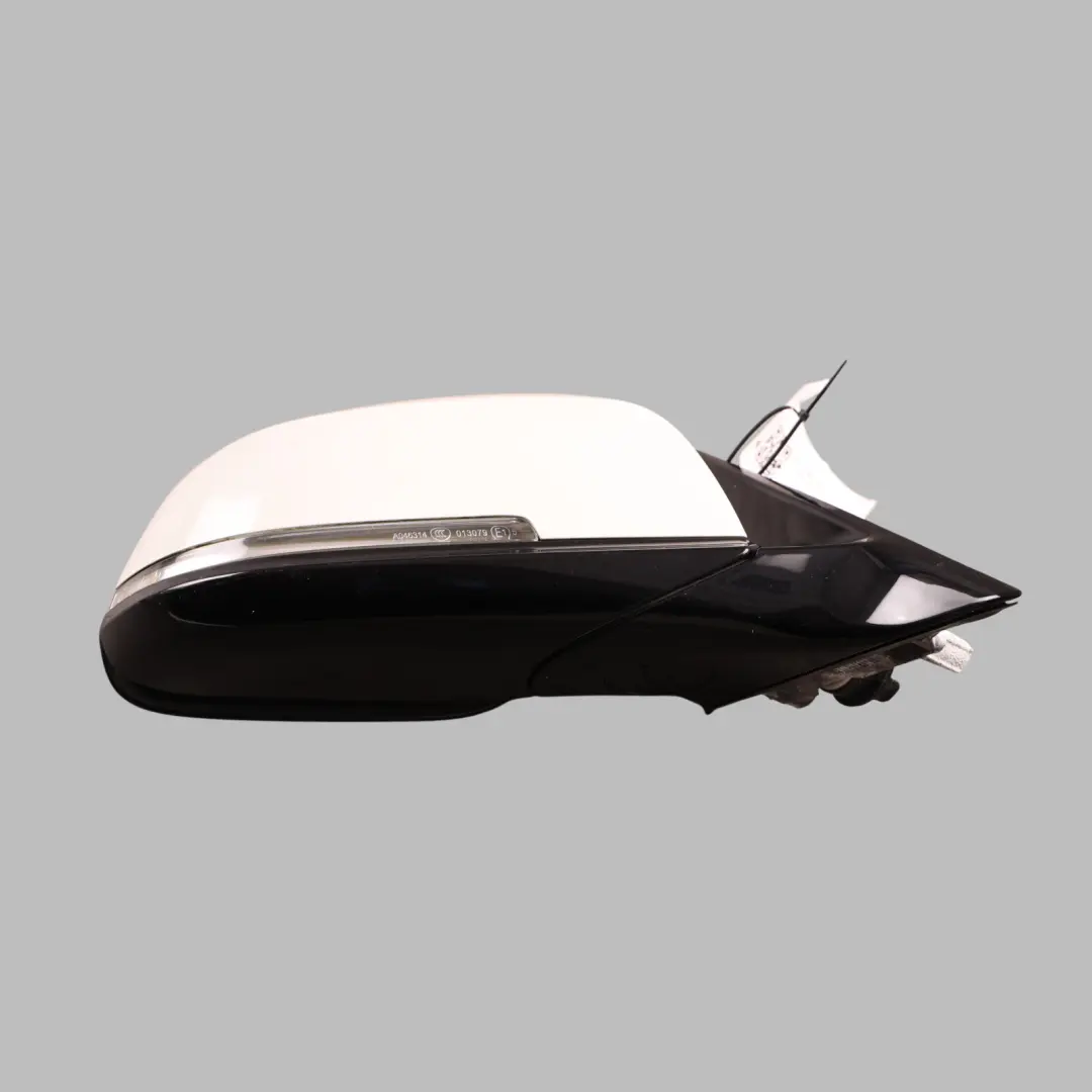 BMW F30 F31 High Gloss Heated Right Wing Mirror O/S Alpinweiss White - SKU RHD-7345660-AW - Part number 7345660
