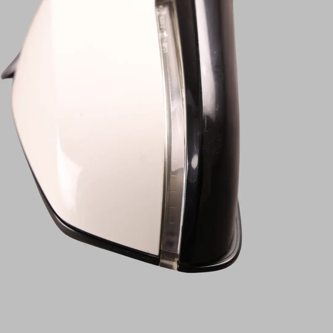 High Gloss Heated Right Wing Mirror O/S Alpinweiss White to BMW F30 F31 with Part number 7345660 BMW F30 F31 High Gloss Heated Right Wing Mirror O/S Alpinweiss White - SKU RHD-7345660-AW - Part number 7345660