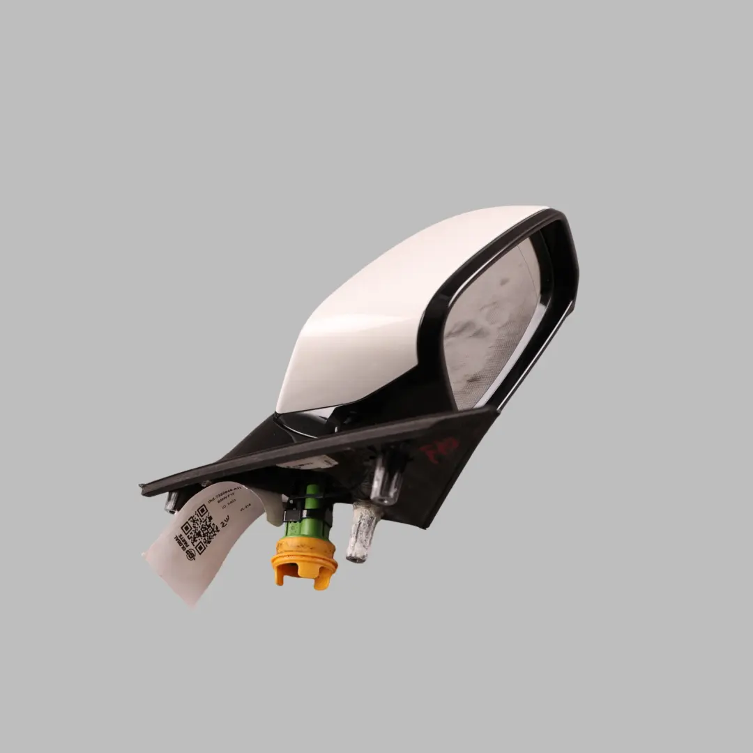 Wing Mirror BMW F10 F11 LCI Outside Door Right O/S Alpinweiss Alpine White - 300 to with Part number 7350646 Wing Mirror BMW F10 F11 LCI Outside Door Right O/S Alpinweiss Alpine White - 300 - SKU RHD-7350646-AW - Part number 7350646