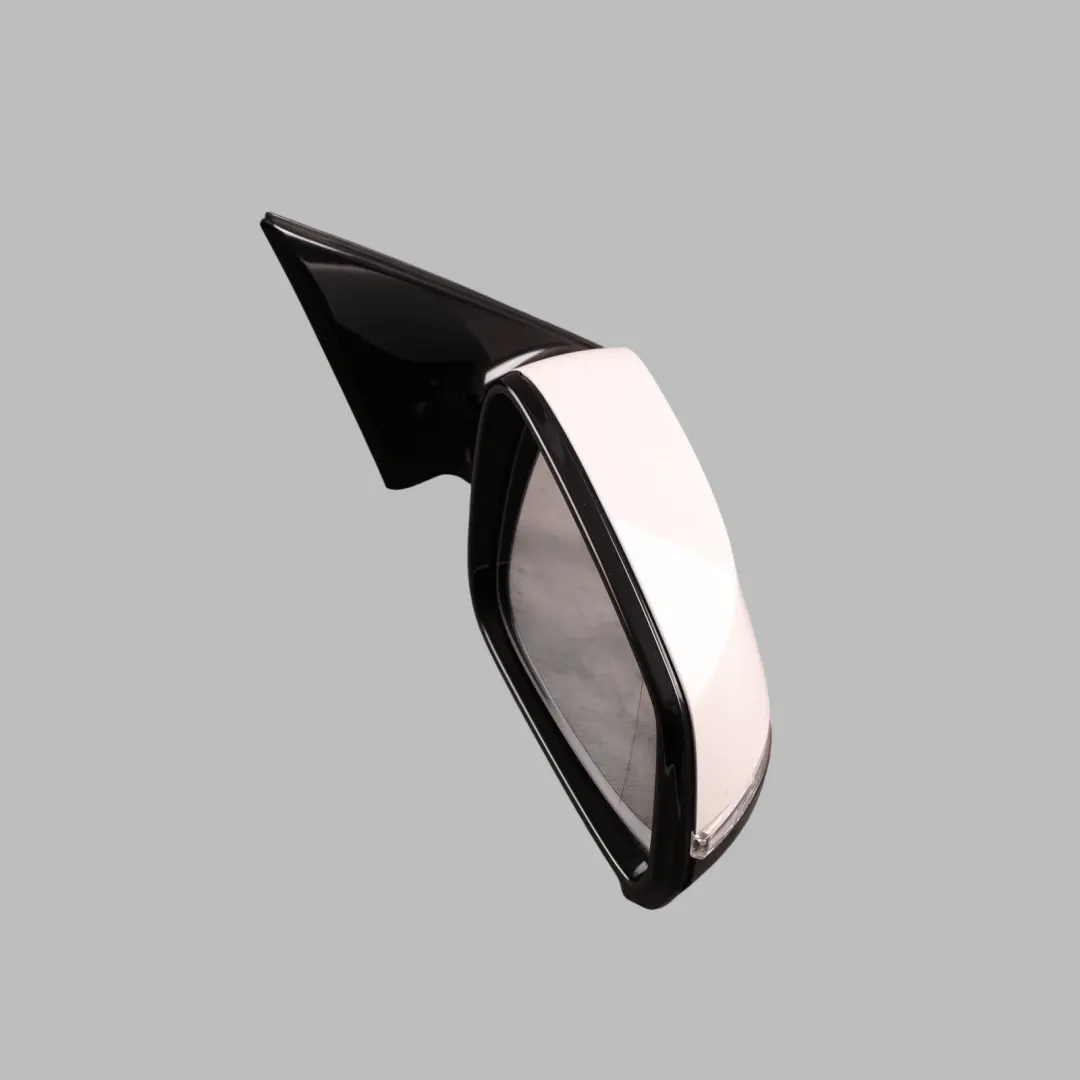  Wing Mirror BMW F10 F11 LCI Outside Door Right O/S Alpinweiss Alpine White - 300 - SKU RHD-7350646-AW - Part number 7350646