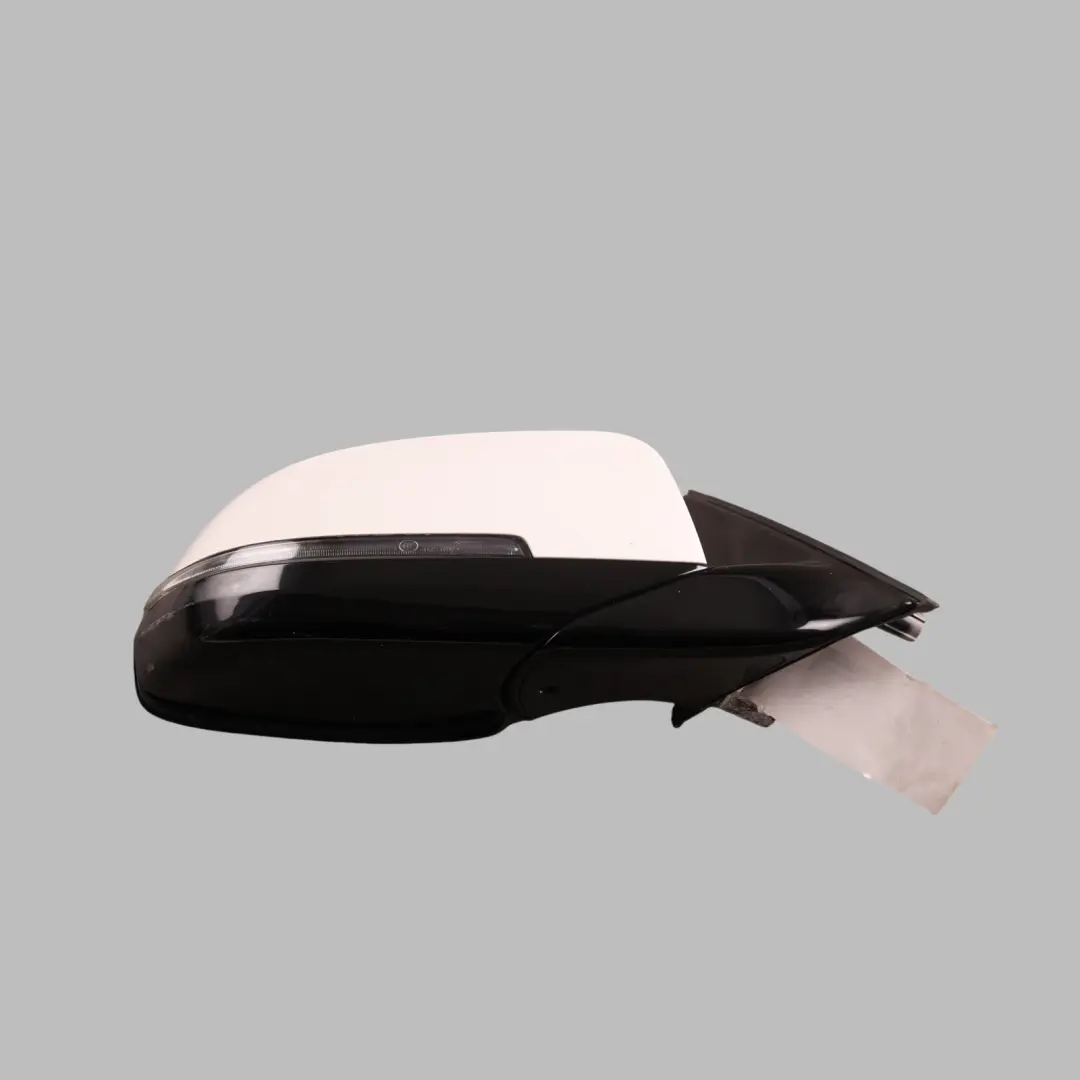  Wing Mirror BMW F10 F11 LCI Outside Door Right O/S Alpinweiss Alpine White - 300 - SKU RHD-7350646-AW - Part number 7350646