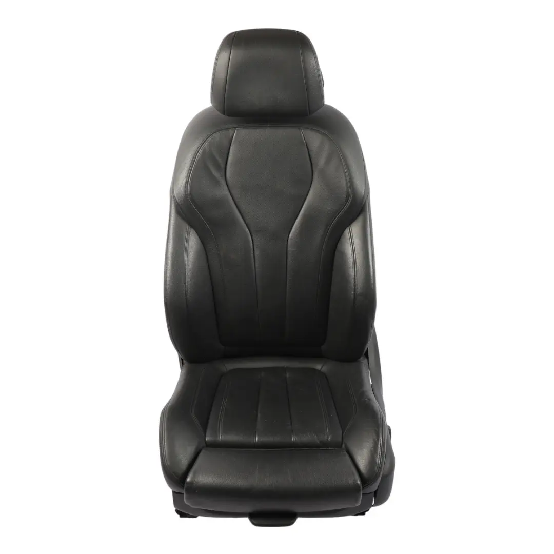 BMW X5 F15 Front Seat M Sport Heated Electric Leather Black Dakota Left N/S - SKU RHD-7352297-2 - Part number 7352297