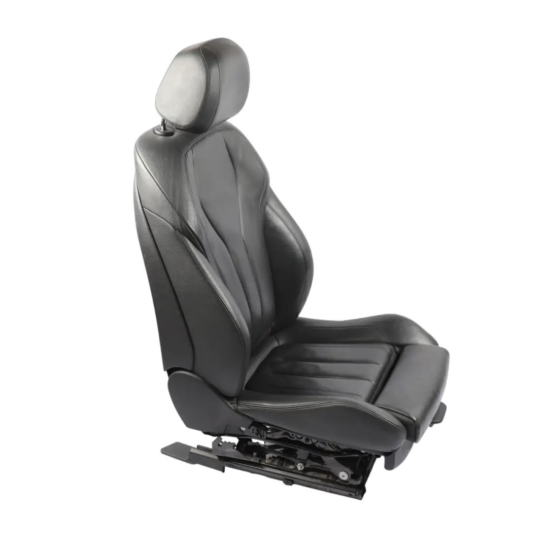 BMW X5 F15 Front Seat M Sport Heated Electric Leather Black Dakota Left N/S - SKU RHD-7352297-2 - Part number 7352297