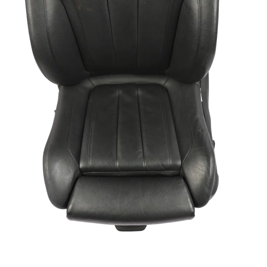 BMW X5 F15 Front Seat M Sport Heated Electric Leather Black Dakota Left N/S - SKU RHD-7352297-2 - Part number 7352297
