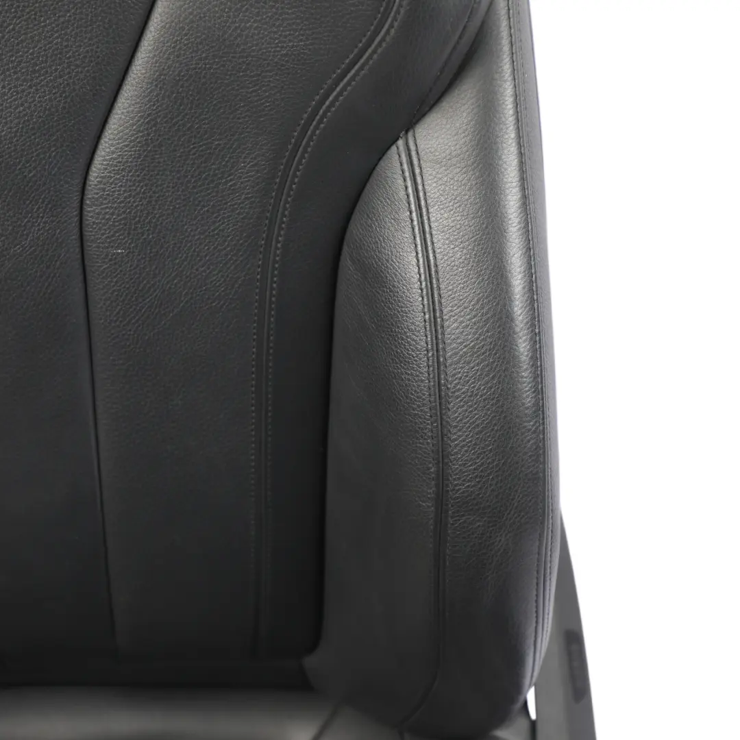 BMW X5 F15 Front Seat M Sport Heated Electric Leather Black Dakota Left N/S - SKU RHD-7352297-2 - Part number 7352297