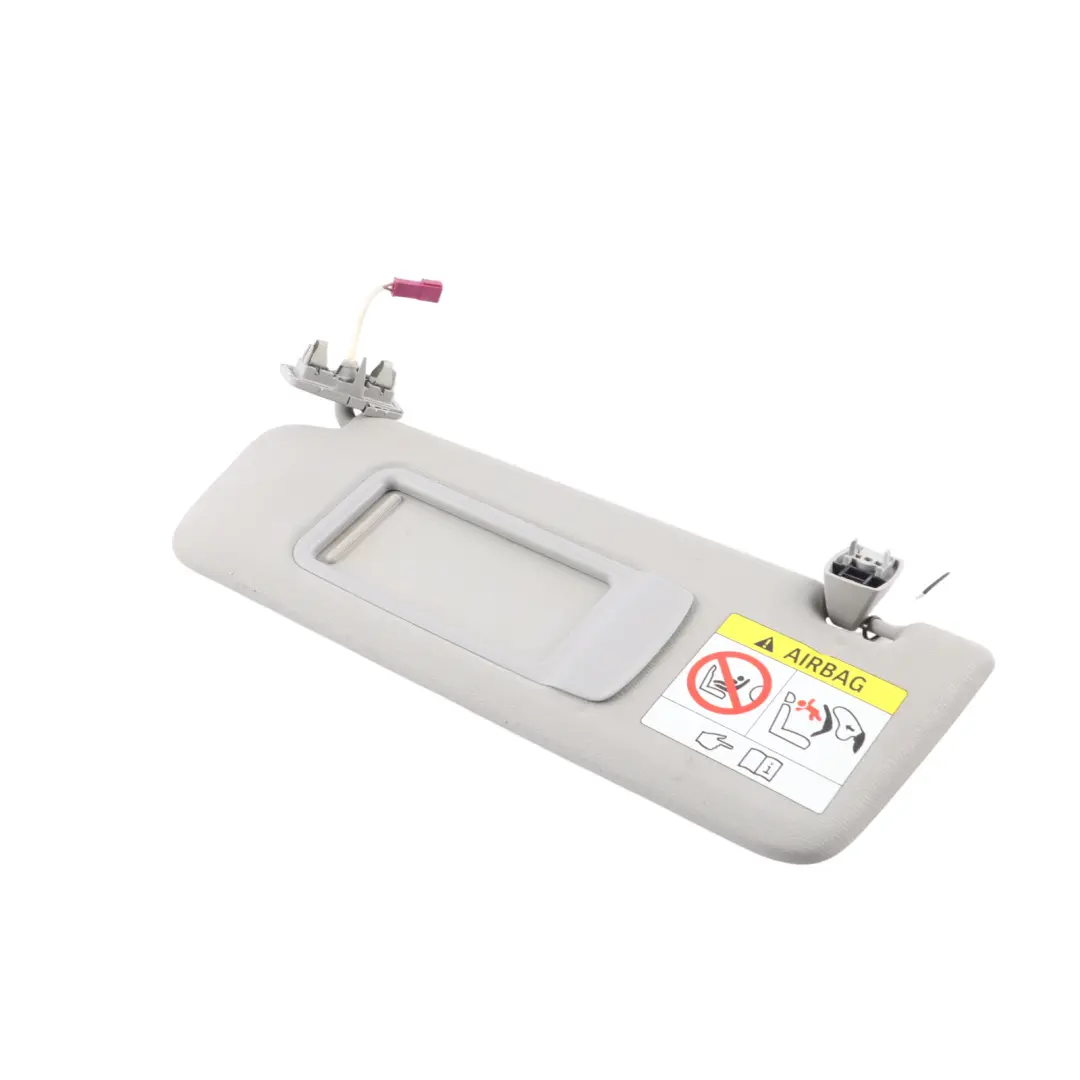 BMW X3 F25 X4 F26 Sun Visor Left Mirror Illuminated N/S Grey - SKU RHD-7403557-2 - Part number 7403557