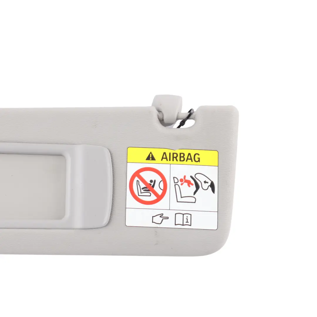 BMW X3 F25 X4 F26 Sun Visor Left Mirror Illuminated N/S Grey - SKU RHD-7403557-2 - Part number 7403557