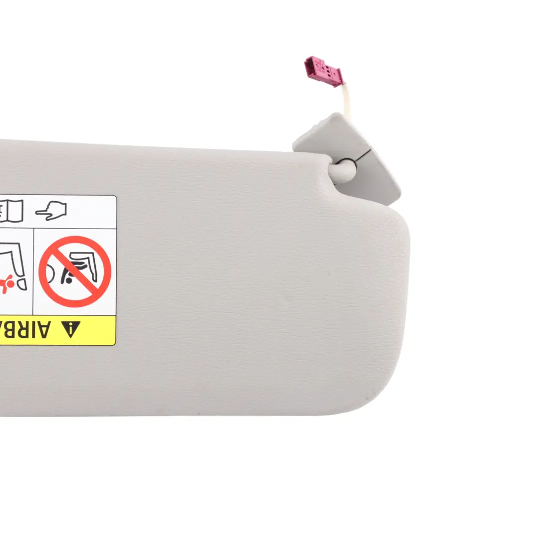 BMW X3 F25 X4 F26 Sun Visor Left Mirror Illuminated N/S Grey - SKU RHD-7403557-2 - Part number 7403557