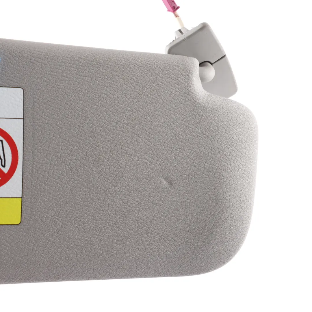 BMW X3 F25 X4 F26 Sun Visor Left Mirror Illuminated N/S Grey - SKU RHD-7403557-2 - Part number 7403557