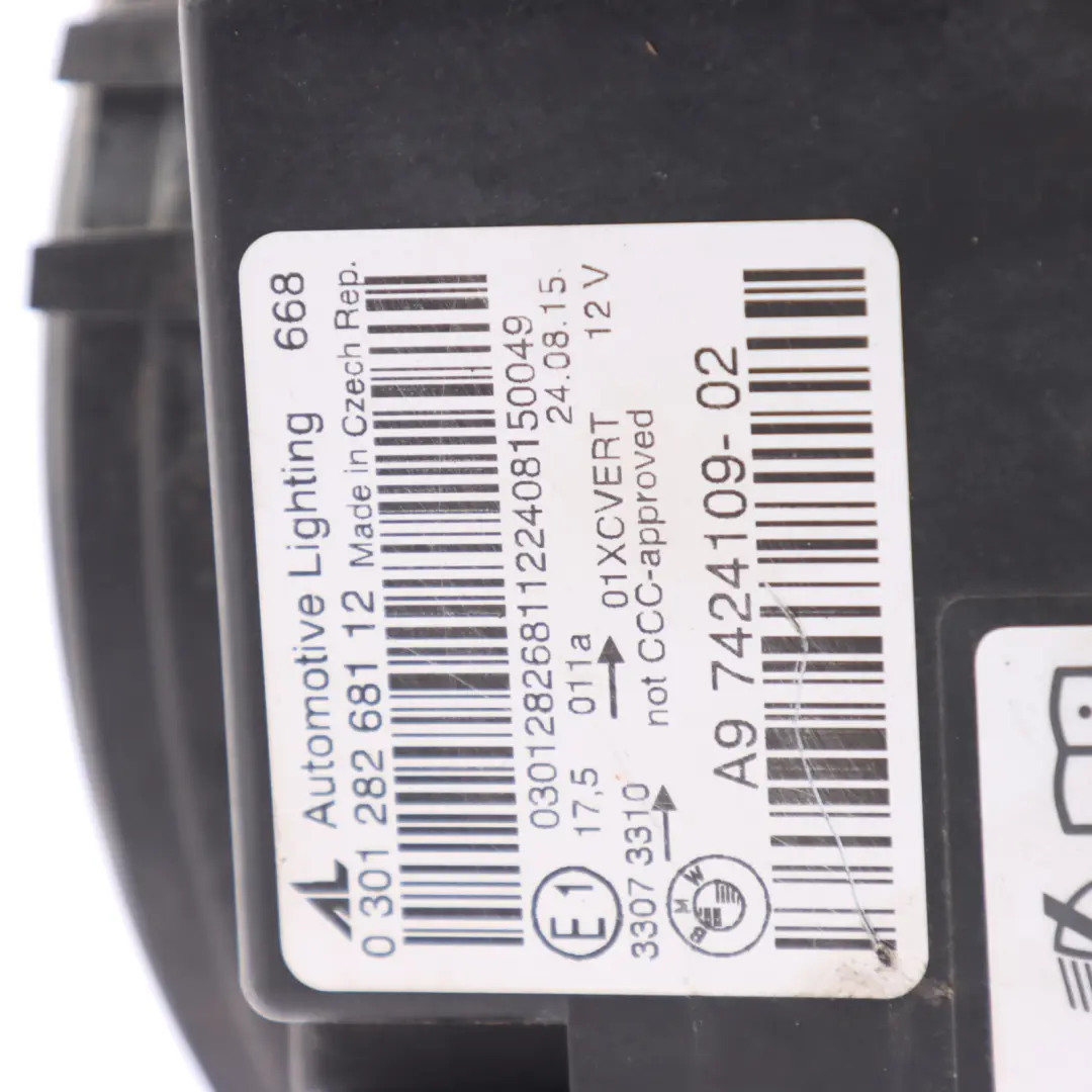 BMW F32 F33 F80 F82 F83 Headlamp Headlight AKL Xenon Left N/S 7424109 - SKU RHD-7424109-3 - Part number 7377847