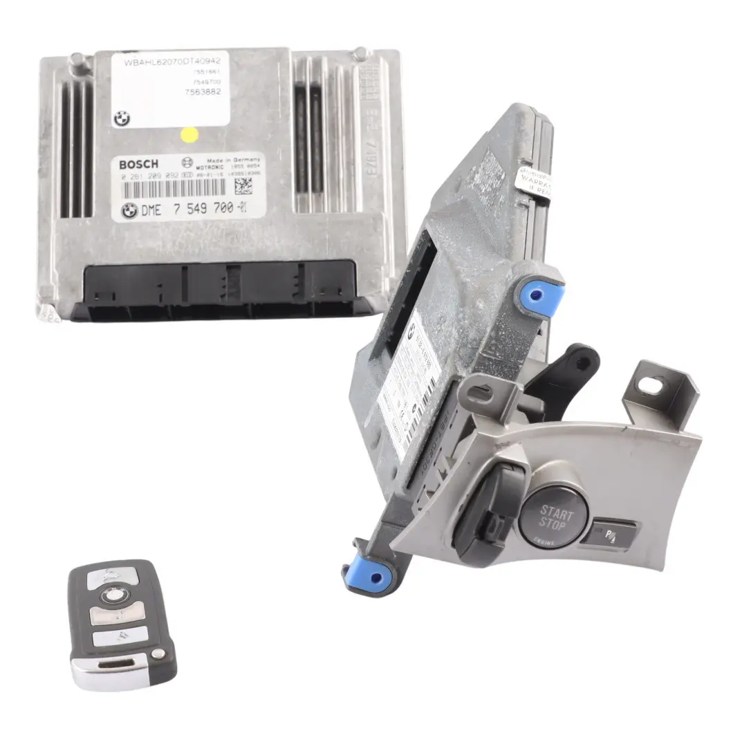 BMW E65 750i N62N 367HP Engine Control ECU Kit DME 7549700 Automatic