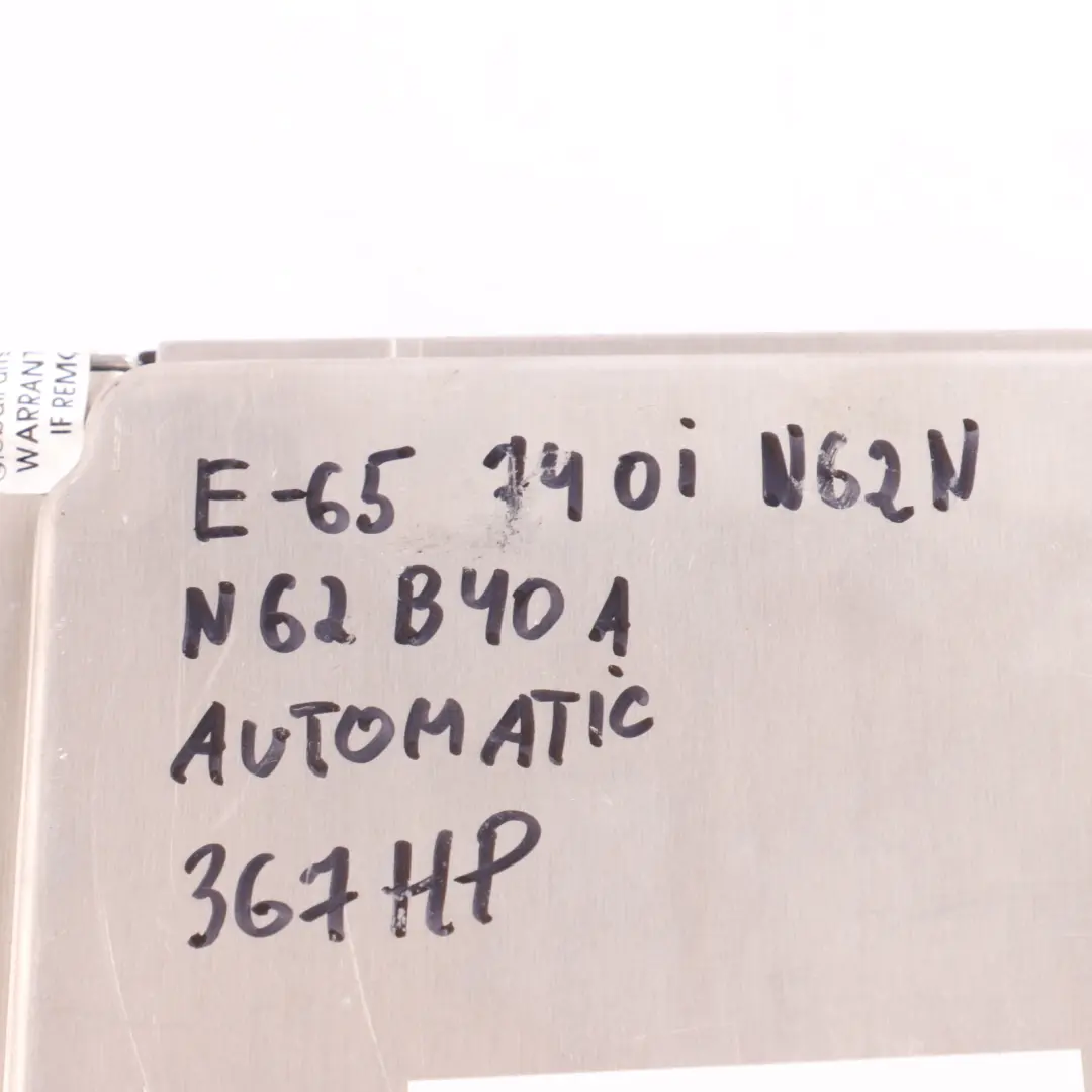 750i N62N 367HP Engine Control ECU Kit DME Automatic to BMW E65 with Part number 7549700 BMW E65 750i N62N 367HP Engine Control ECU Kit DME Automatic - SKU RHD-7549700-4 - Part number 7549700