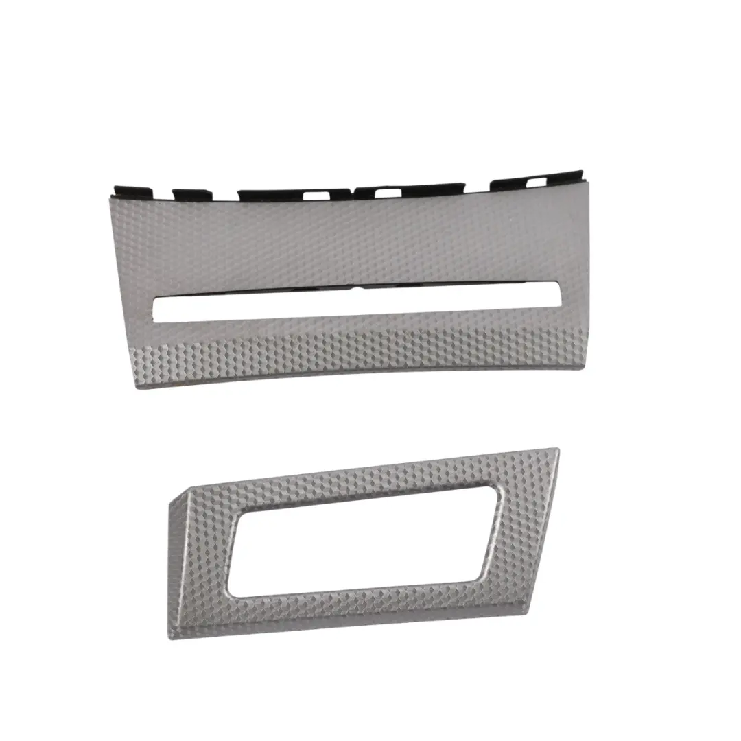 BMW 5 Series E60 E61 Set Decorative Strip Dashboard Interior Trim Alu Cube Pure - SKU RHD-7899378 - Part number 7899378