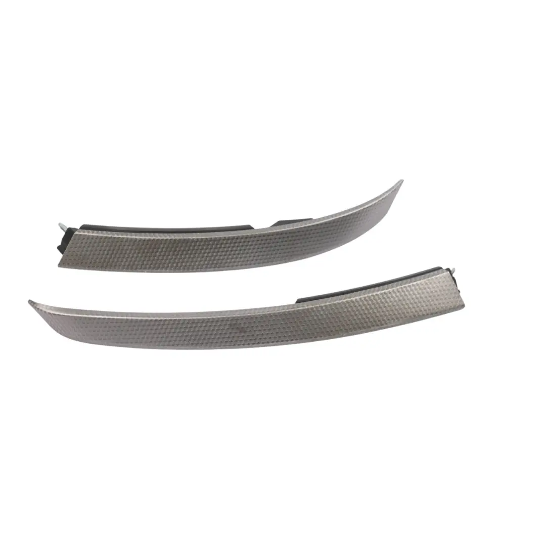 Set Decorative Strip Dashboard Interior Trim Alu Cube Pure to BMW 5 Series E60 E61 with Part number 7899378 BMW 5 Series E60 E61 Set Decorative Strip Dashboard Interior Trim Alu Cube Pure - SKU RHD-7899378 - Part number 7899378