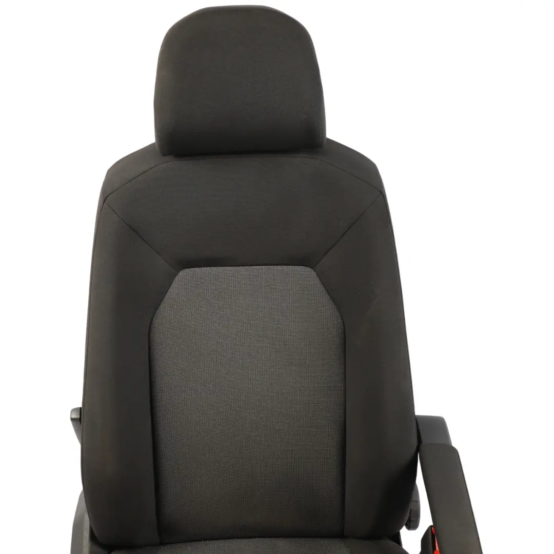 Volkswagen Crafter SY Front Seat Interior Cloth Fabric Black Right O/S - SKU RHD-7C0881805AN - Part number 7C0881805AN