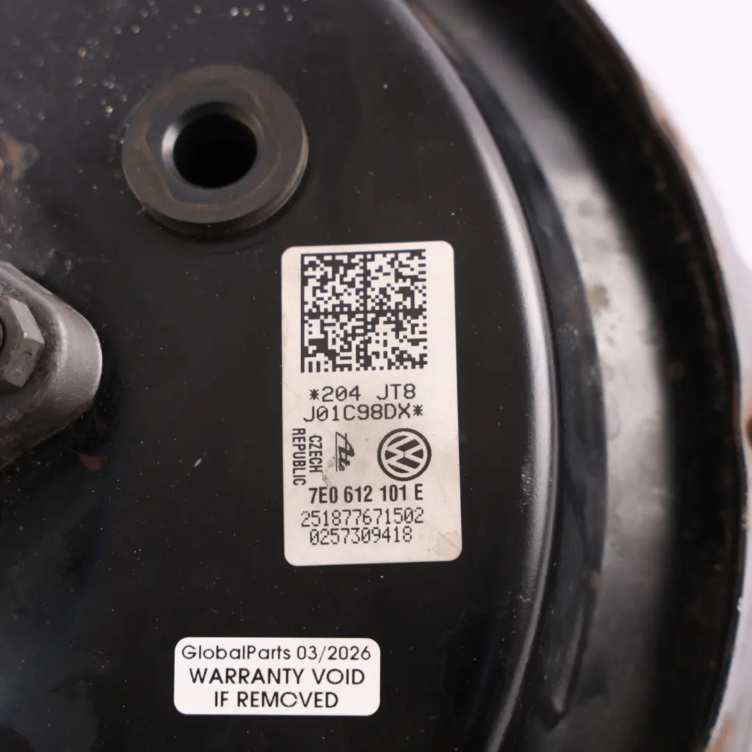 Volkswagen Transporter T6 Brake Servo Booster Master Cylinder - SKU RHD-7E0612101E - Part number 7E0612101E