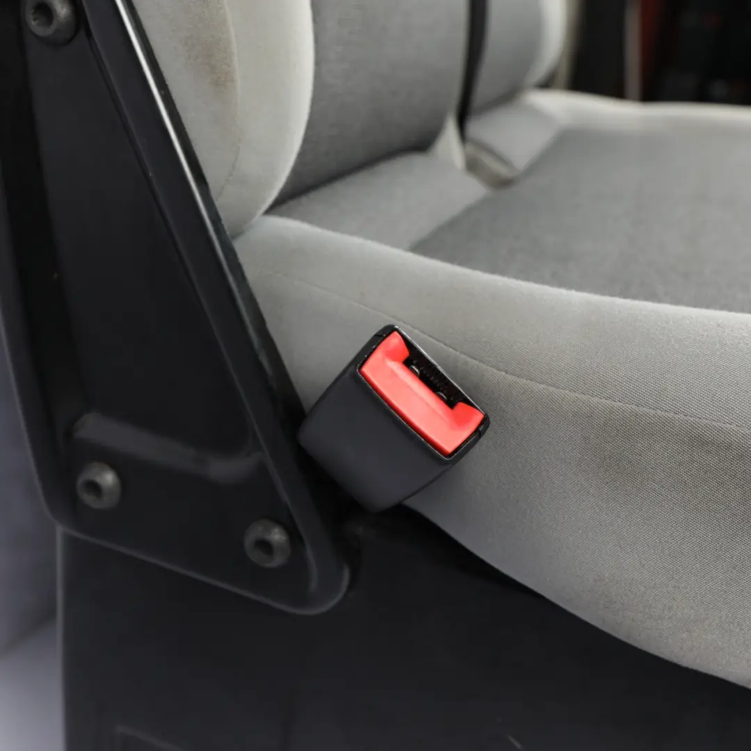 Volkswagen Transporter T6 Front Double Seat Cloth Titan Black Left N/S - SKU RHD-7E0881805GE - Part number 7E0881805GE