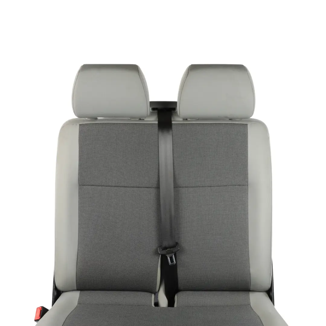 Front Double Seat Cloth Titan Black Left N/S to Volkswagen Transporter T6 with Part number 7E0881805GE Volkswagen Transporter T6 Front Double Seat Cloth Titan Black Left N/S - SKU RHD-7E0881805GE - Part number 7E0881805GE