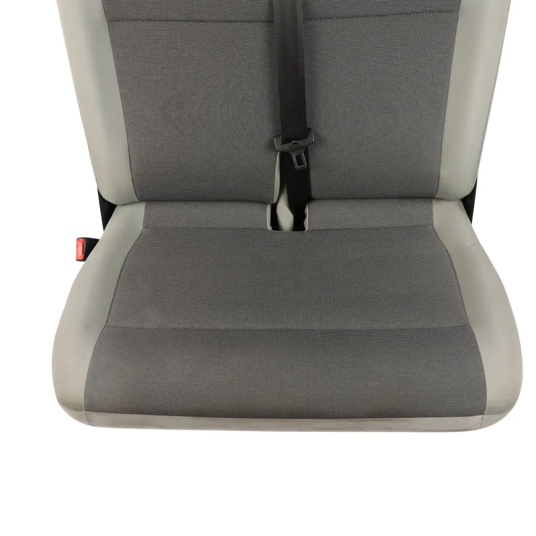 Volkswagen Transporter T6 Front Double Seat Cloth Titan Black Left N/S - SKU RHD-7E0881805GE - Part number 7E0881805GE