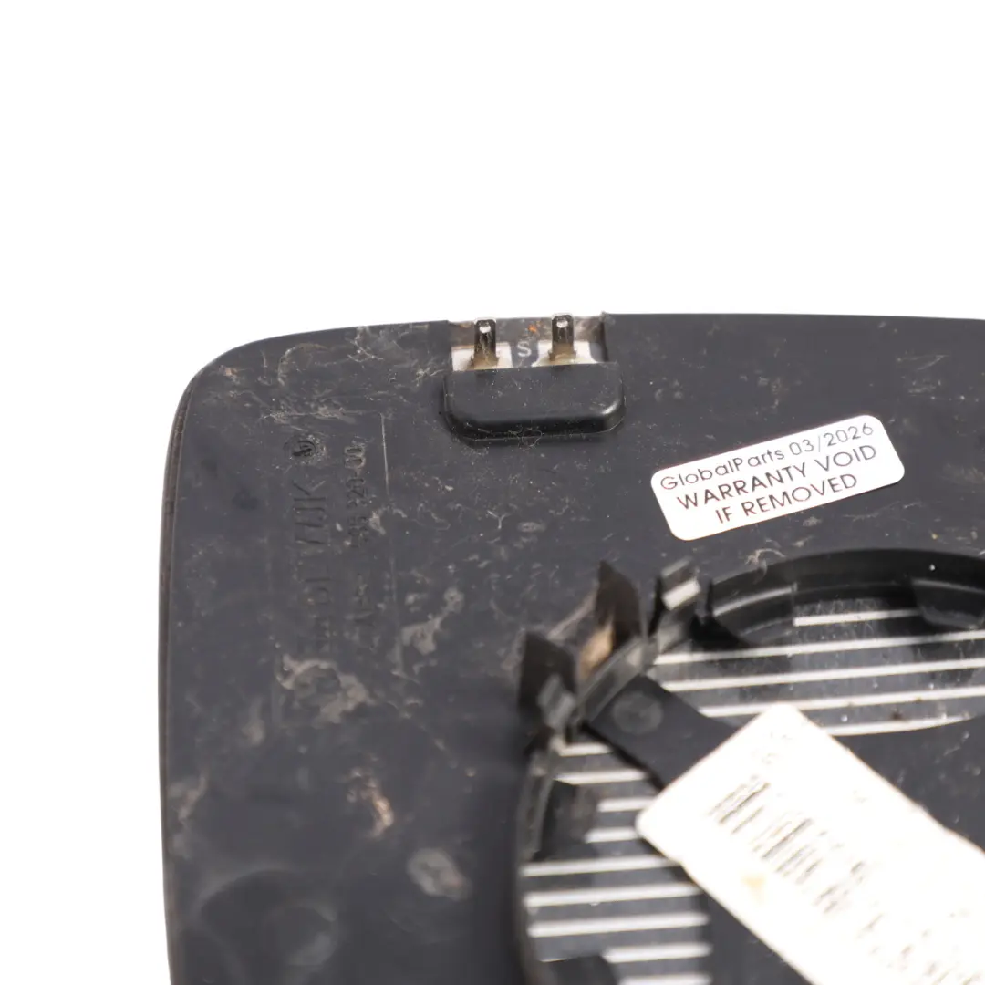 VW Transporter T6 Side Wing Mirror Glass Wide Angle Right O/S - SKU RHD-7E1857522AR - Part number 7E1857522AR