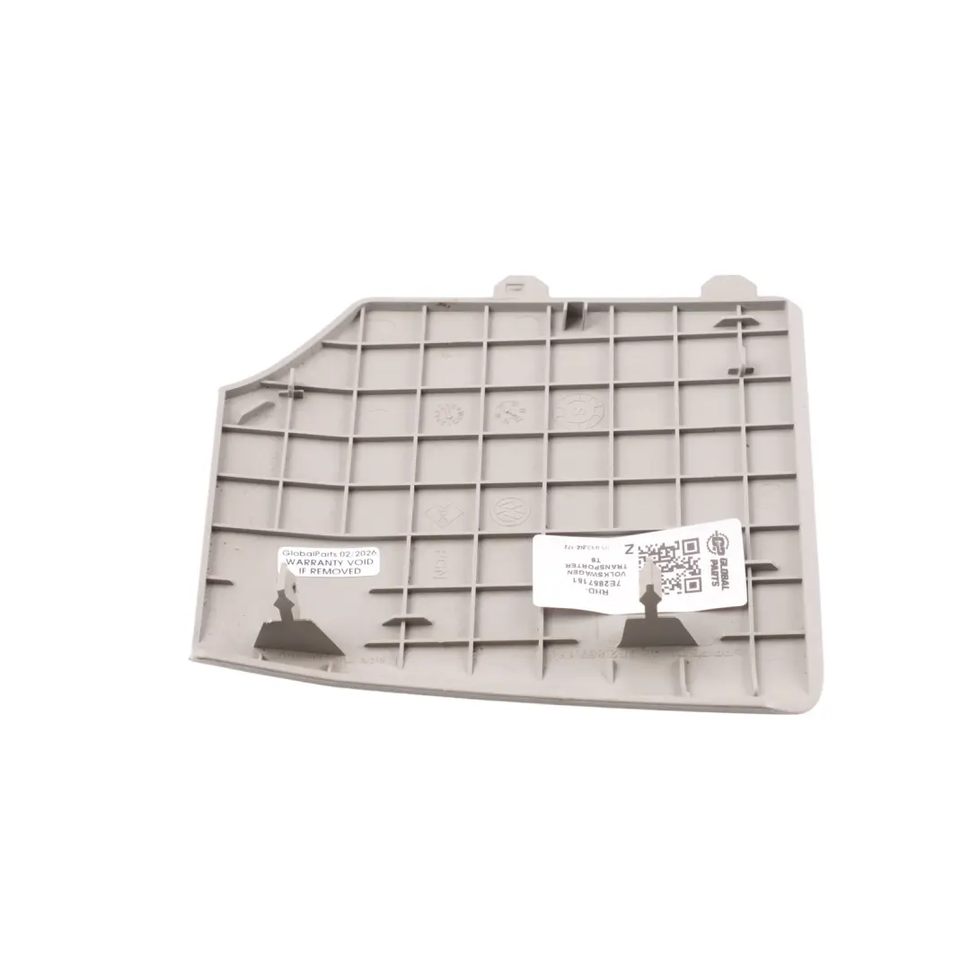 Dashboard Trim Cover Panel Moonrock Grey to Volkswagen Transporter T6 with Part number 7E2857151 Volkswagen Transporter T6 Dashboard Trim Cover Panel Moonrock Grey - SKU RHD-7E2857151 - Part number 7E2857151