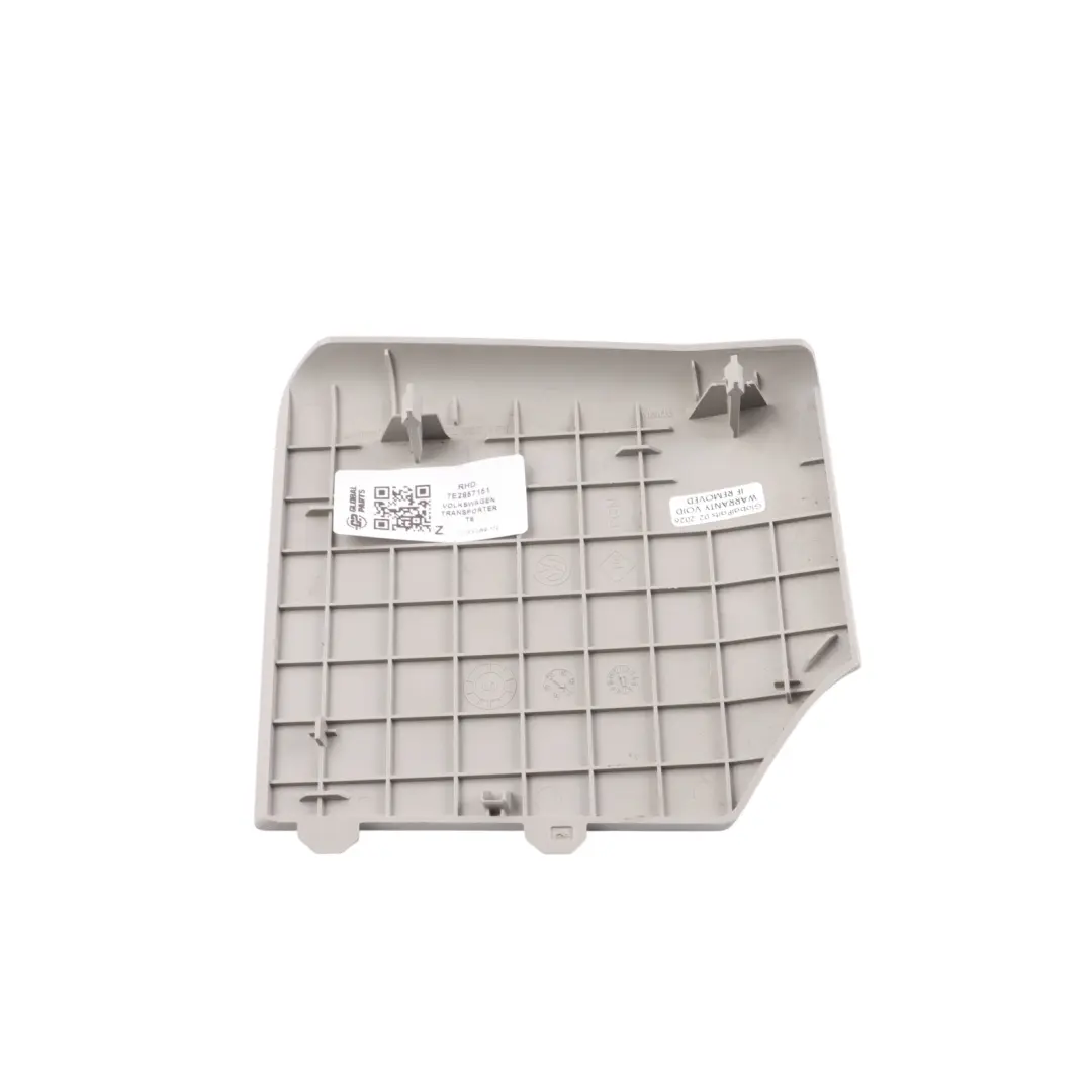 Volkswagen Transporter T6 Dashboard Trim Cover Panel Moonrock Grey - SKU RHD-7E2857151 - Part number 7E2857151