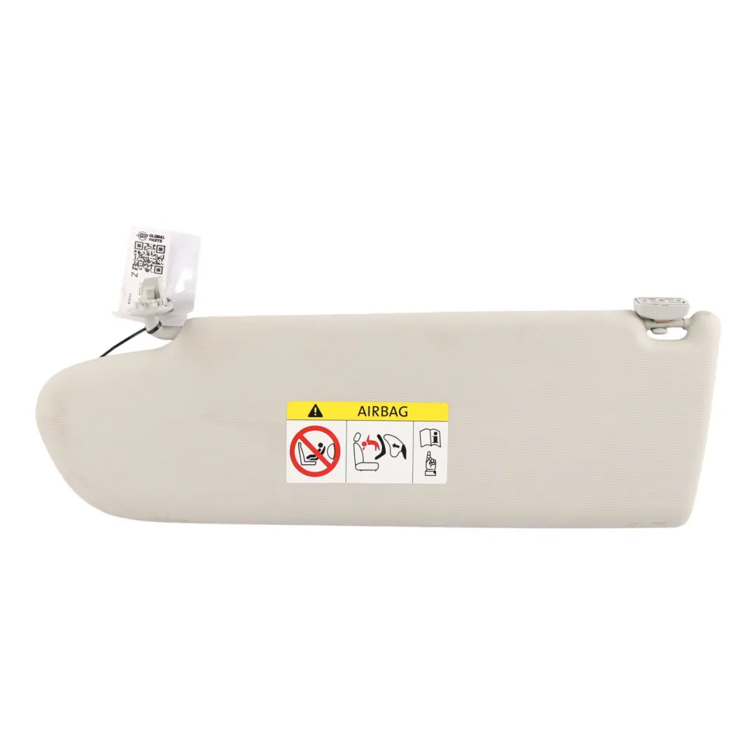 VW Transporter T6 Front Sun Visor Cover Panel Passenger Side Grey - SKU RHD-7E2857551B - Part number 7E2857551B