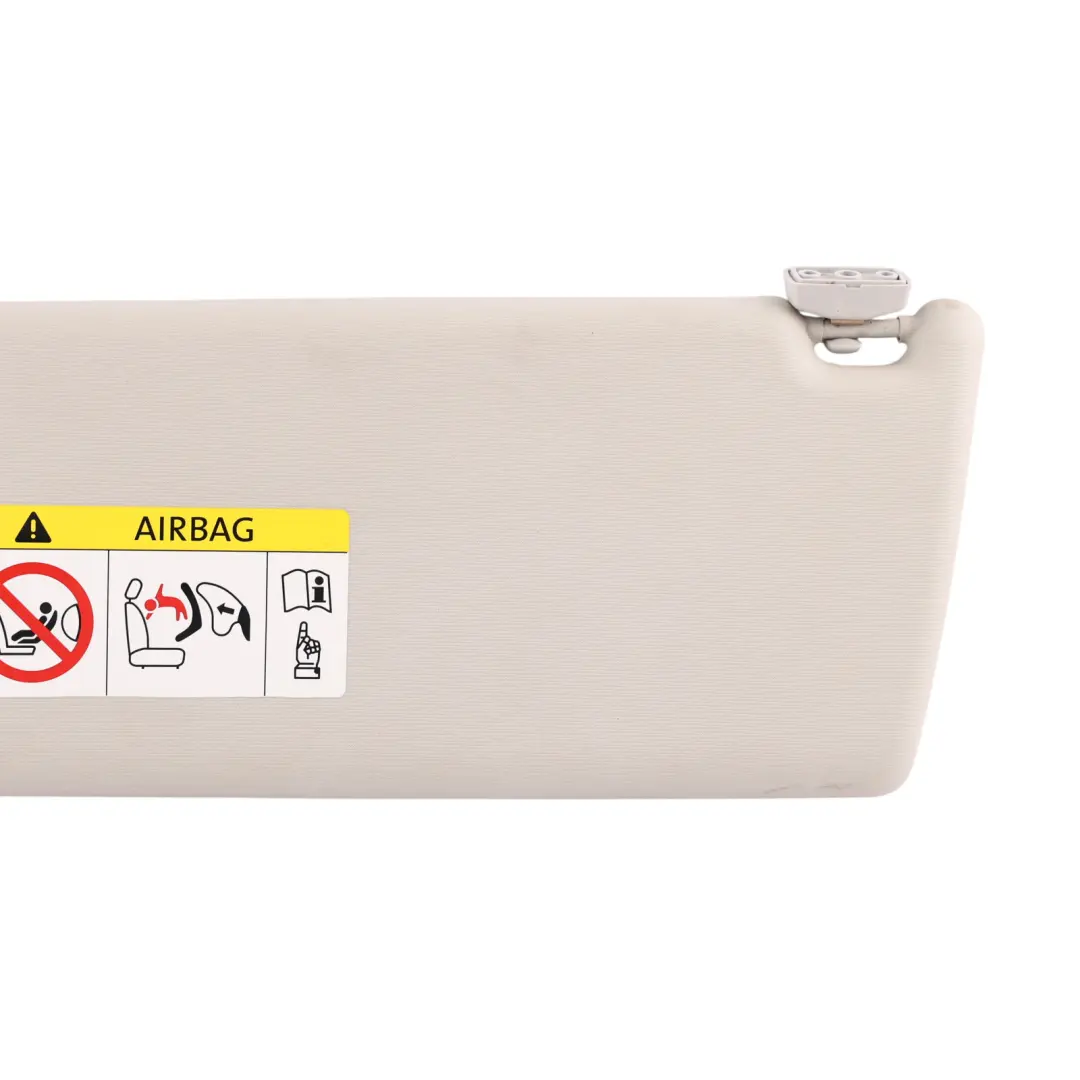 Front Sun Visor Cover Panel Passenger Side Grey to VW Transporter T6 with Part number 7E2857551B VW Transporter T6 Front Sun Visor Cover Panel Passenger Side Grey - SKU RHD-7E2857551B - Part number 7E2857551B