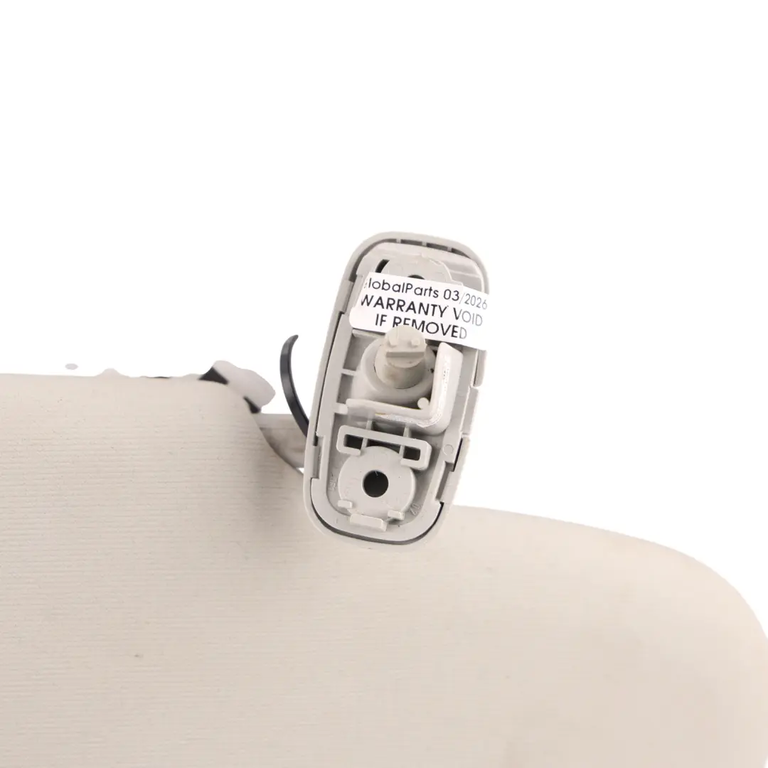 VW Transporter T6 Front Sun Visor Cover Panel Driver Side Pearl Grey - SKU RHD-7E2857552B - Part number 7E2857552B