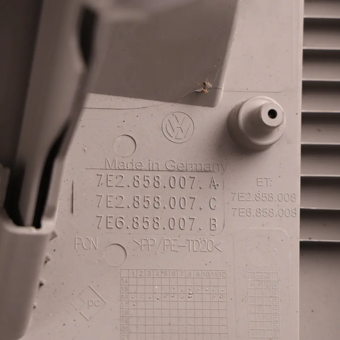 Volkswagen Transporter T6 Glove Box Storage Compartment - SKU RHD-7E2858009 - Part number 7E2858009