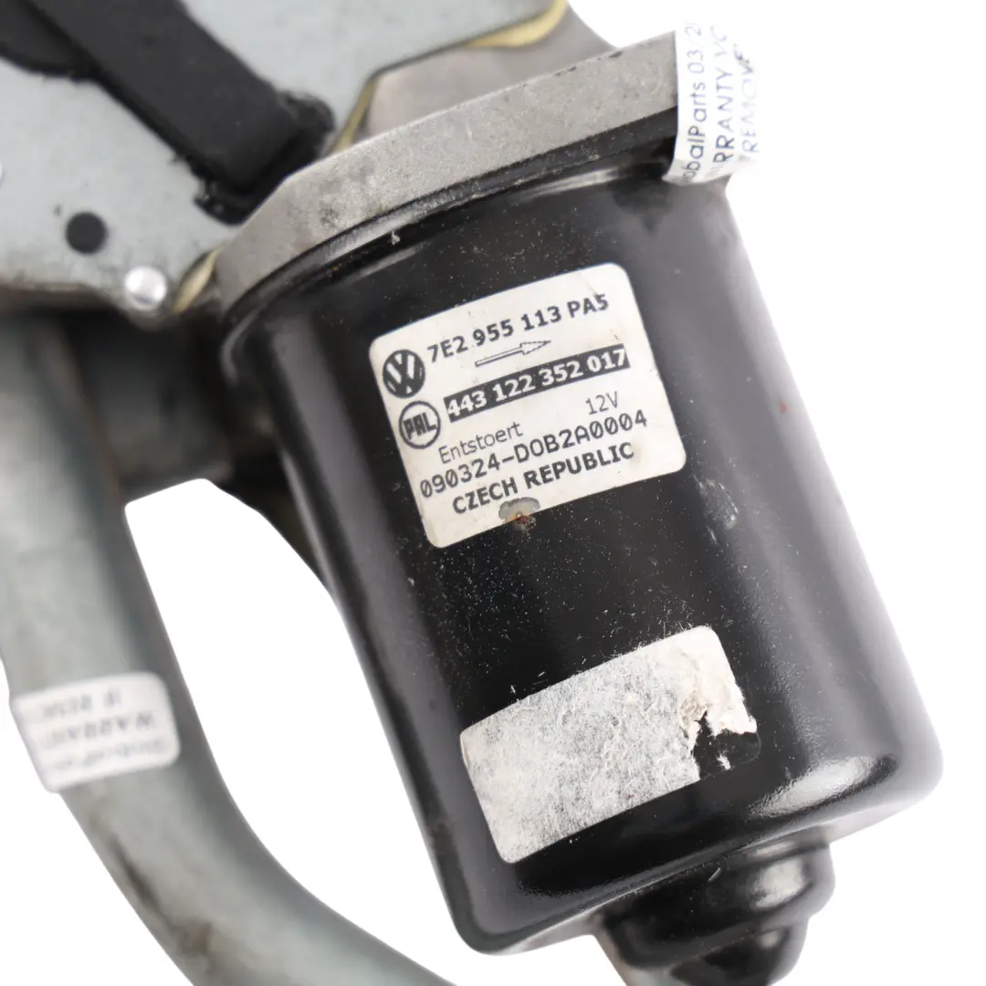 Volkswagen Transporter T5 Wiper Motor Windscreen Linkage Wiper System - SKU RHD-7E2955113 - Part number 7E2955113