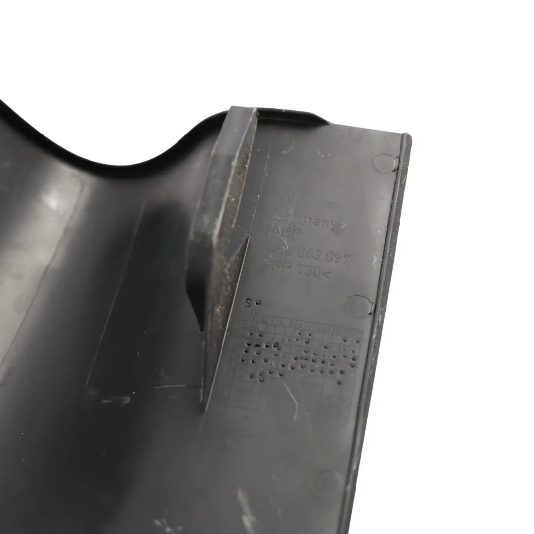 VW Volkswagen Transporter T5 Front Under Dashboard Trim Cover Panel - SKU RHD-7H2863097 - Part number 7H2863097