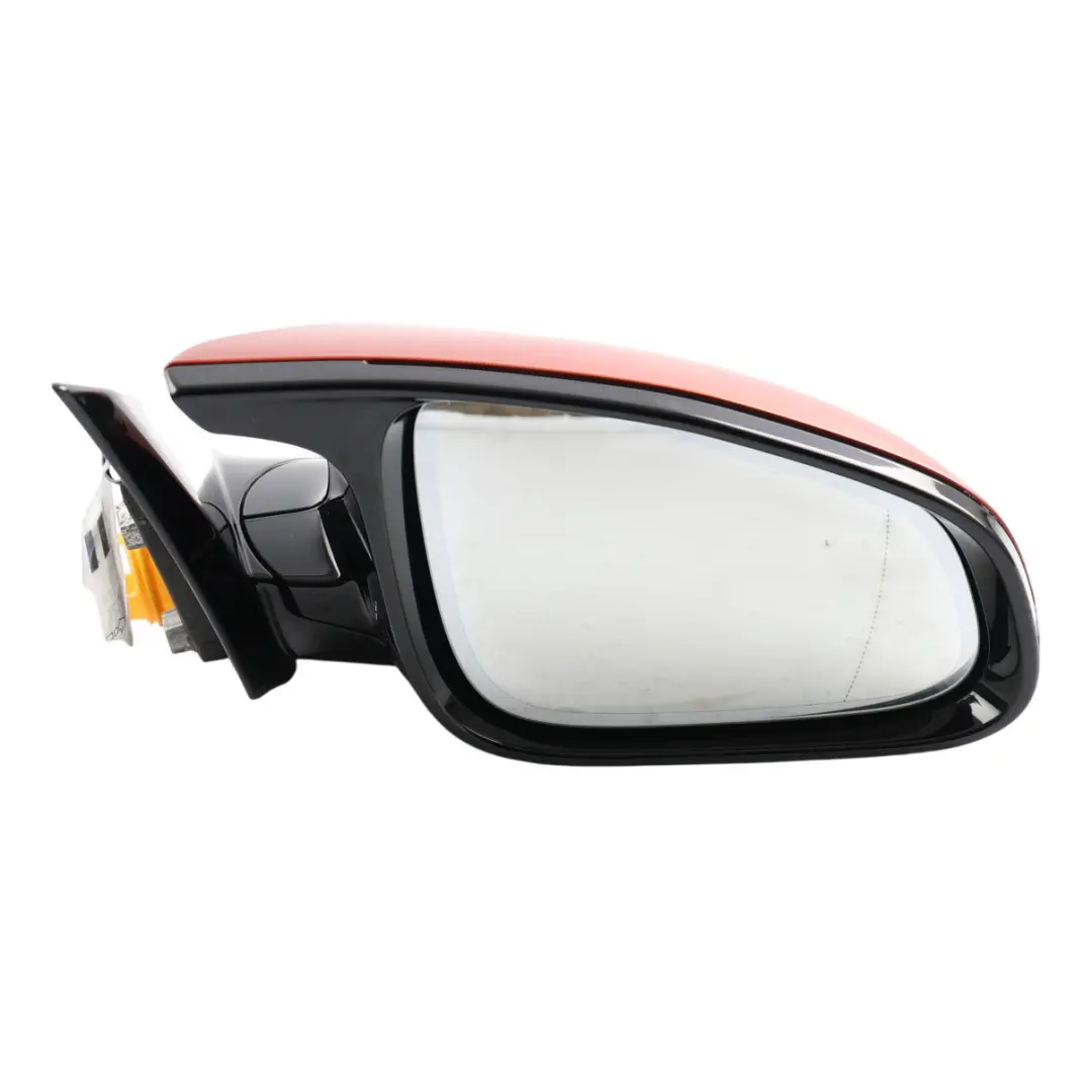 Outside Side Wing Mirror Front Right O/S Sakhir Orange B50 to BMW F82 M4 with Part number 8059532 BMW F82 M4 Outside Side Wing Mirror Front Right O/S Sakhir Orange B50 - SKU RHD-8059532-SAO - Part number 8059532
