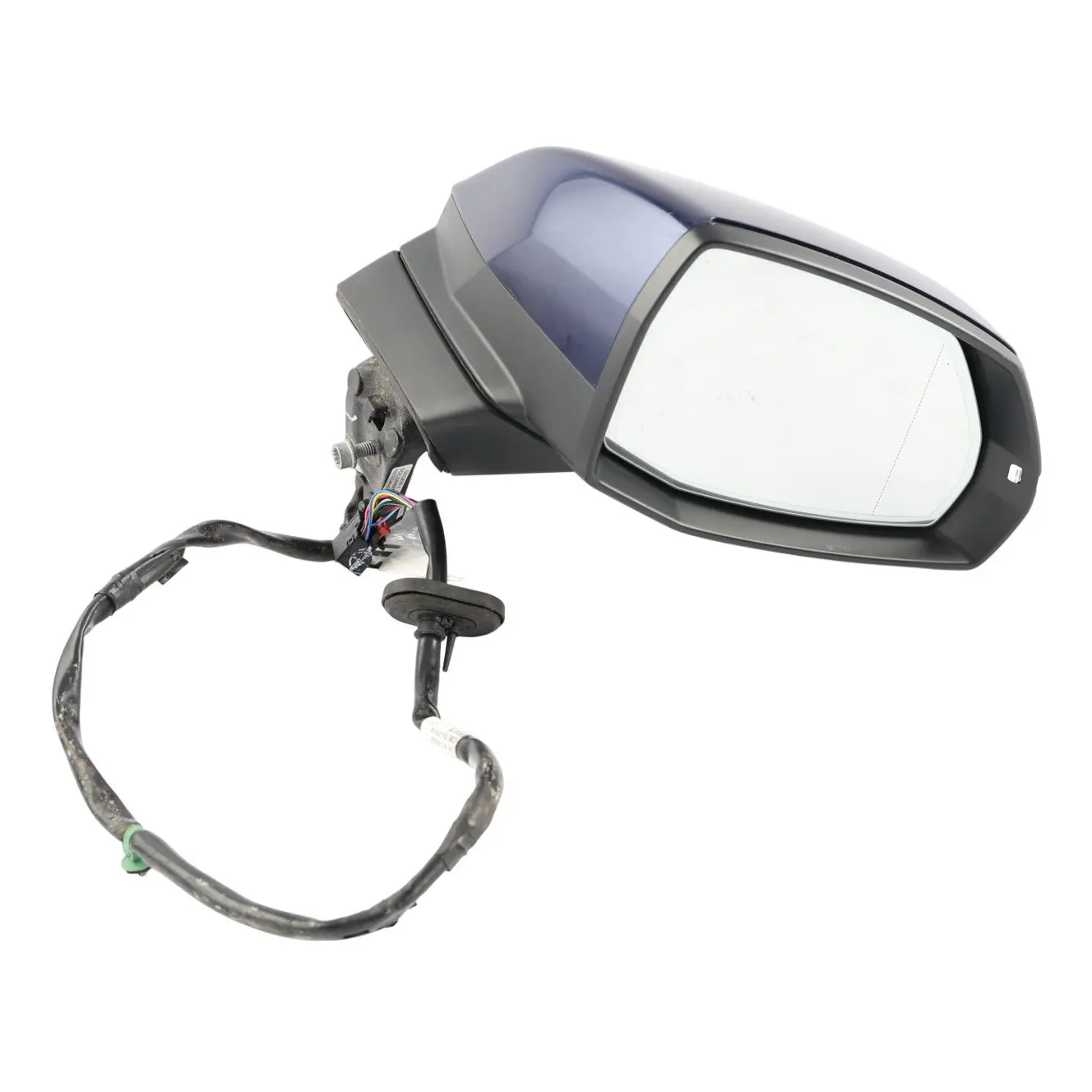 Audi Q5 FY Door Wing Mirror Electric Auto Dimming Right O/S Navarra Blue - X5H