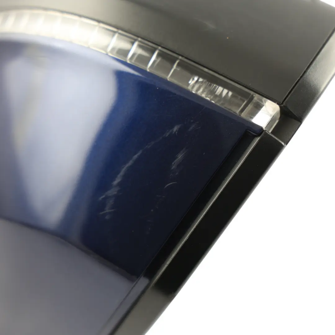 Audi Q5 FY Door Wing Mirror Electric Auto Dimming Right O/S Navarra Blue - X5H - SKU RHD-80C857410D-NAB - Part number 80C857410D