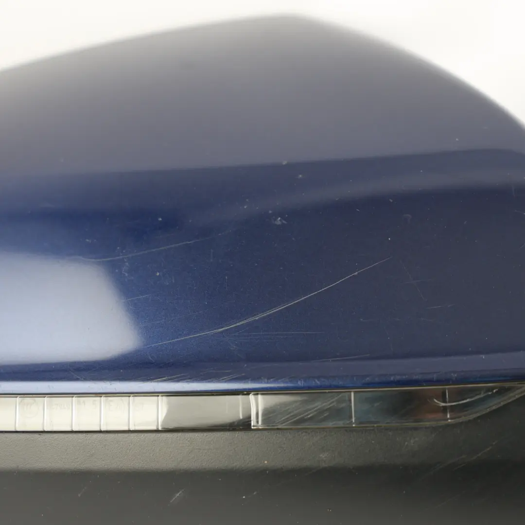 Door Wing Mirror Electric Auto Dimming Right O/S Navarra Blue - X5H to Audi Q5 FY with Part number 80C857410D Audi Q5 FY Door Wing Mirror Electric Auto Dimming Right O/S Navarra Blue - X5H - SKU RHD-80C857410D-NAB - Part number 80C857410D