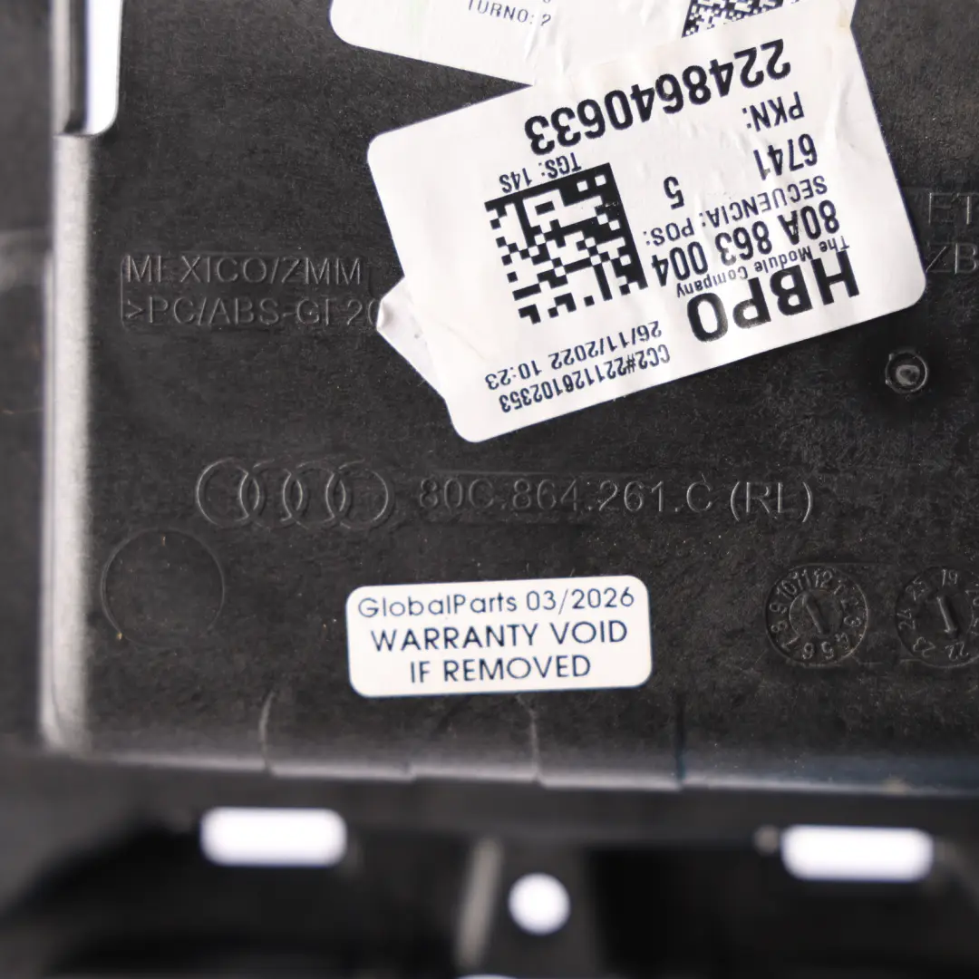 Centre Console Attachment Gear Cover Surround Frame Base to Audi Q5 FY with Part number 80C864261C Audi Q5 FY Centre Console Attachment Gear Cover Surround Frame Base - SKU RHD-80C864261C - Part number 80C864261C