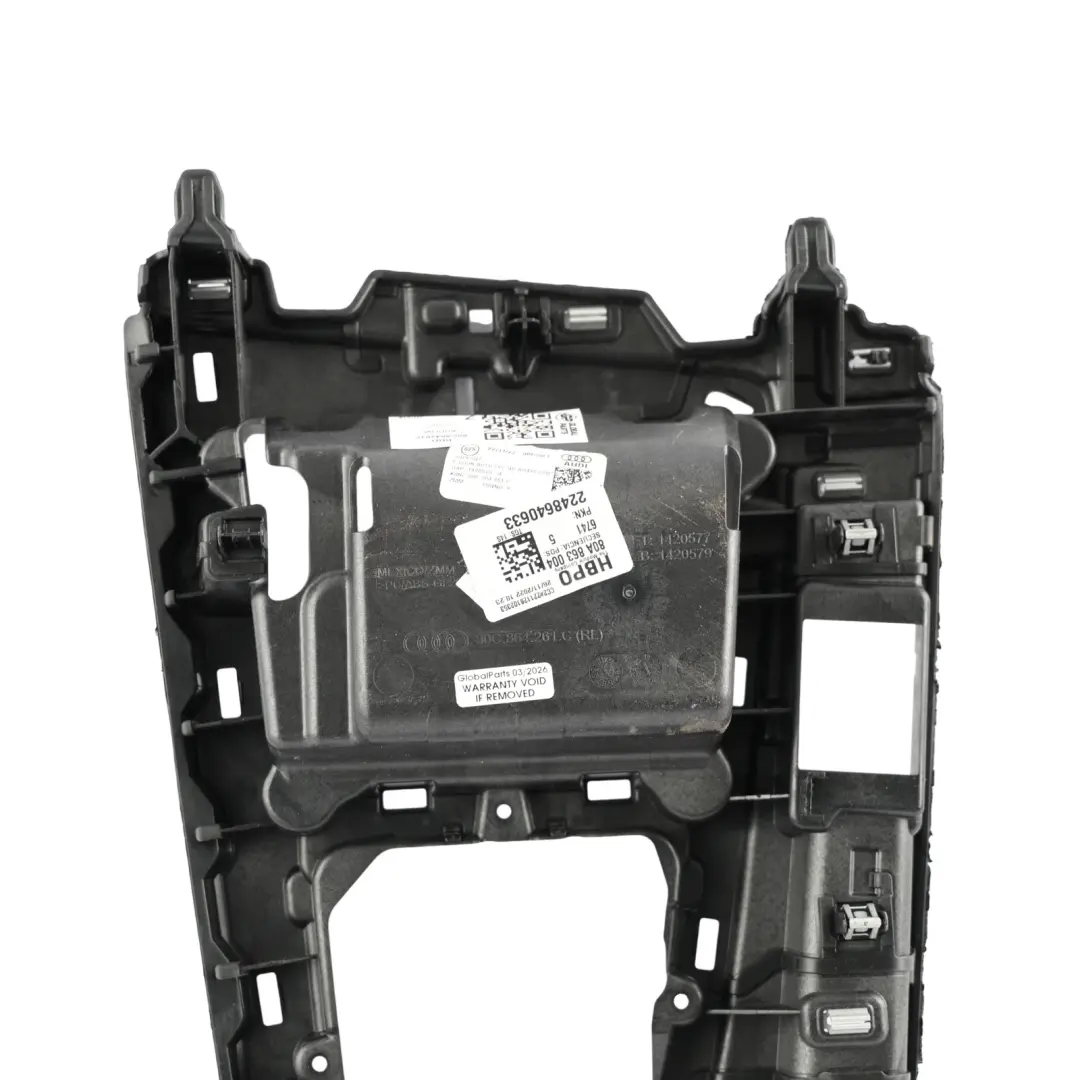 Centre Console Attachment Gear Cover Surround Frame Base to Audi Q5 FY with Part number 80C864261C Audi Q5 FY Centre Console Attachment Gear Cover Surround Frame Base - SKU RHD-80C864261C - Part number 80C864261C