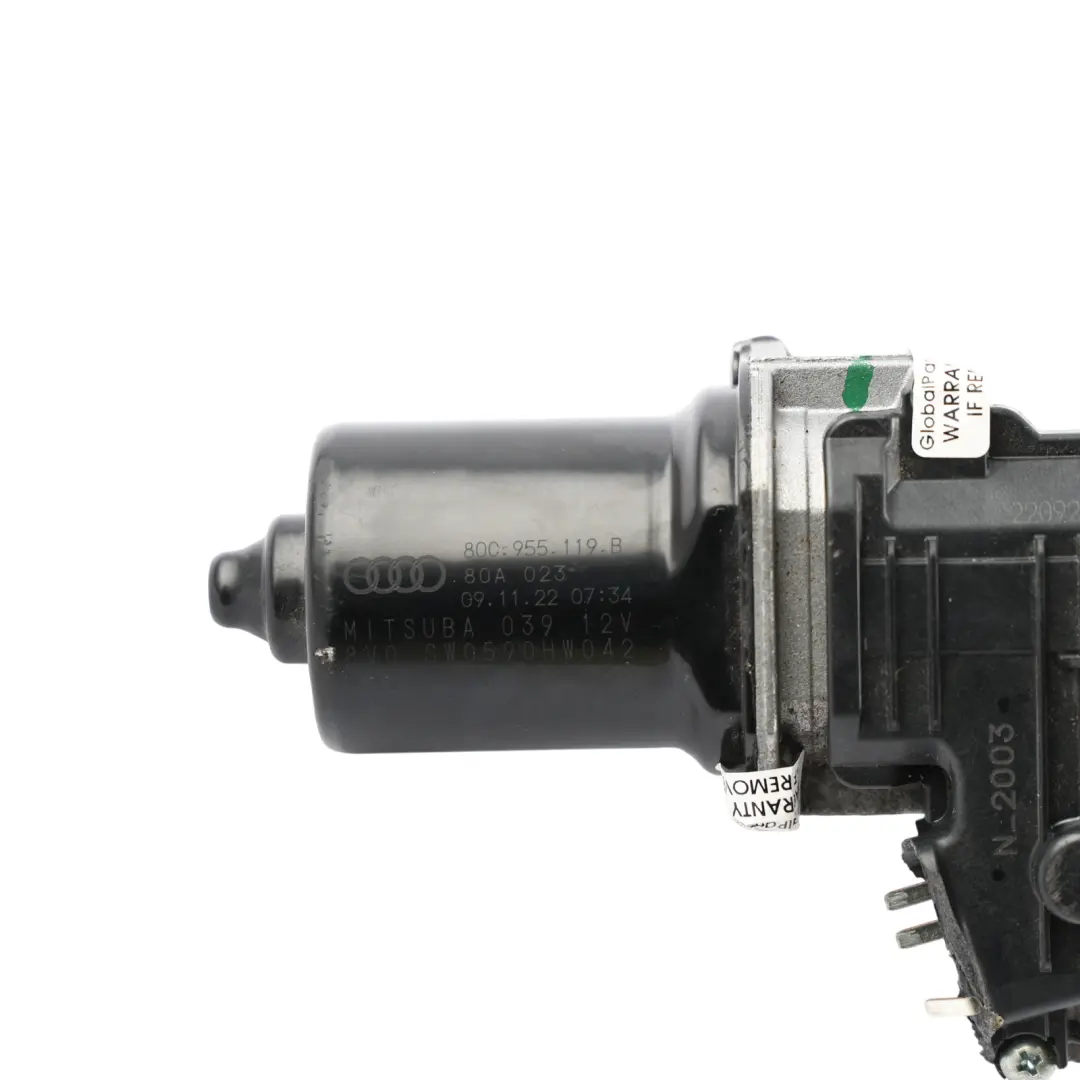 Front Windscreen Windshield Wiper Motor to Audi Q5 FY with Part number 80C955023D Audi Q5 FY Front Windscreen Windshield Wiper Motor - SKU RHD-80C955023D - Part number 80C955023D